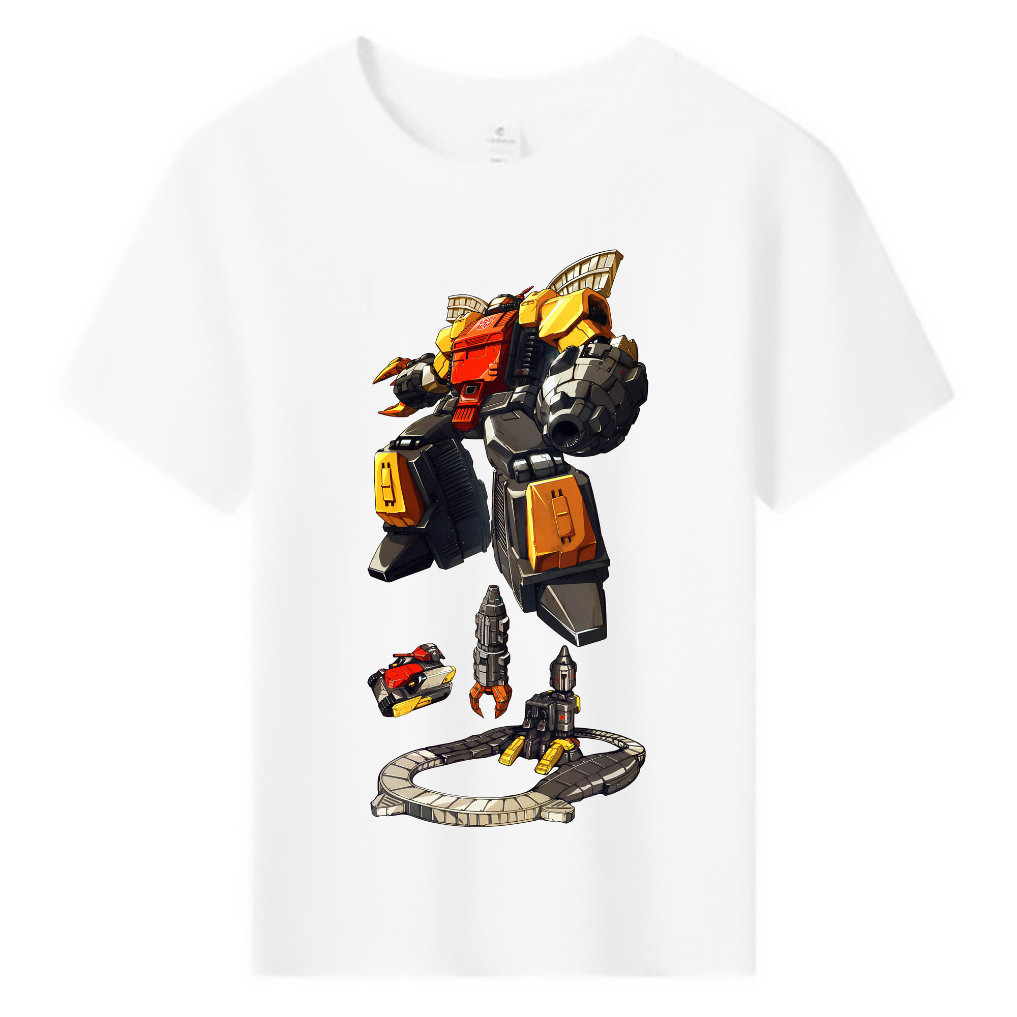 （画像用） Transformers トランスフォーマー 綿100％キッズTシャツ（フロントプリント）