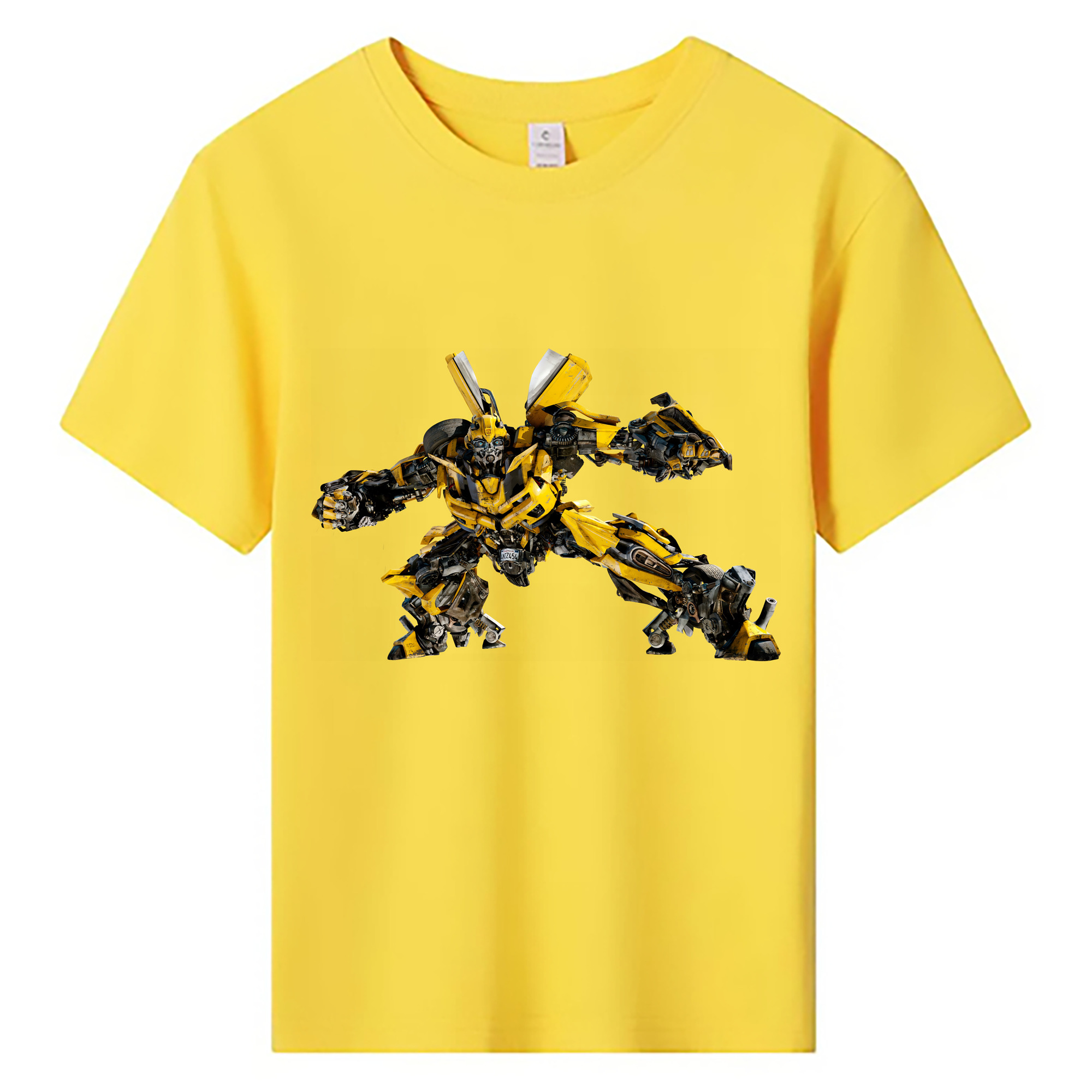 （画像用） Transformers トランスフォーマー 綿100％キッズTシャツ（フロントプリント）