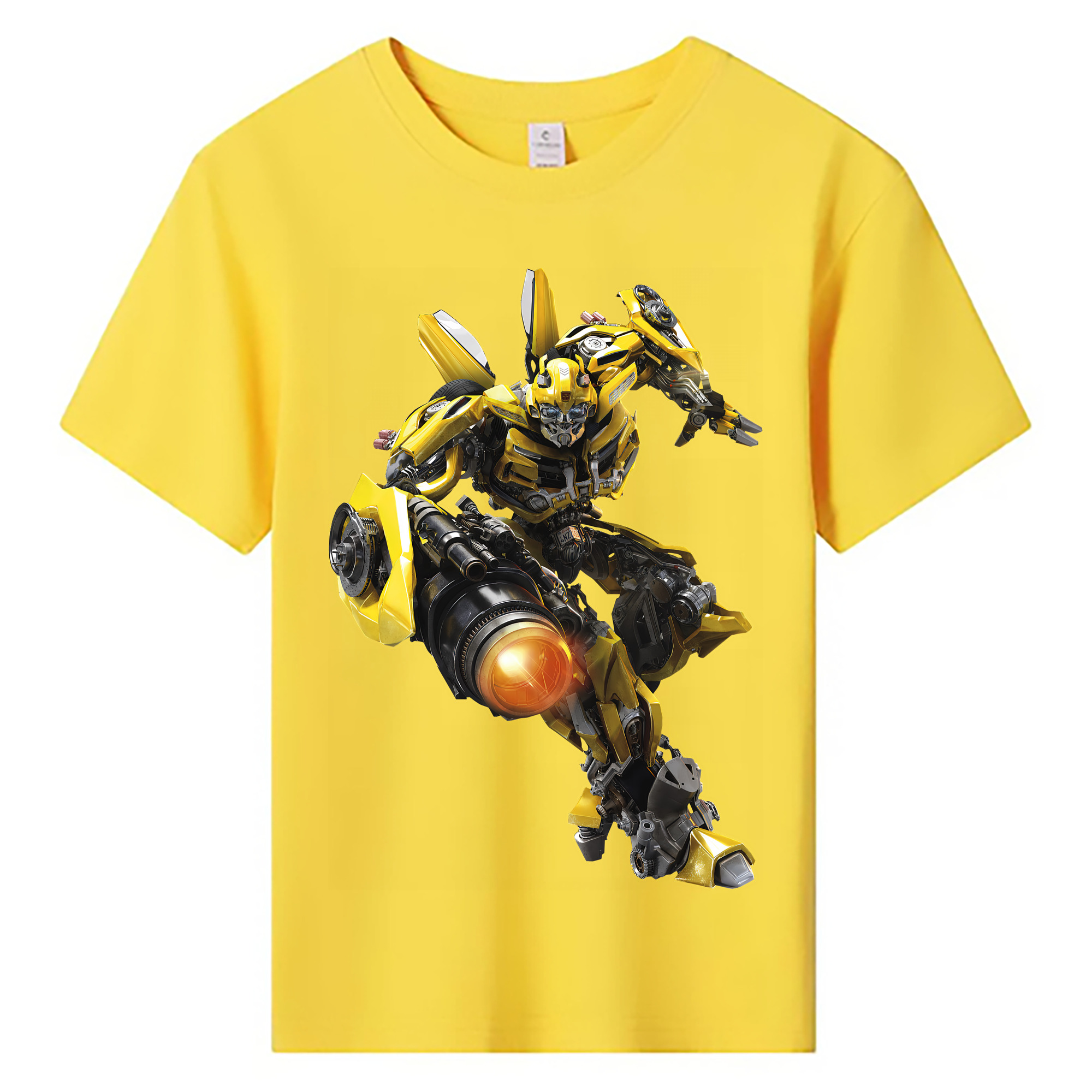 （画像用） Transformers トランスフォーマー 綿100％キッズTシャツ（フロントプリント）