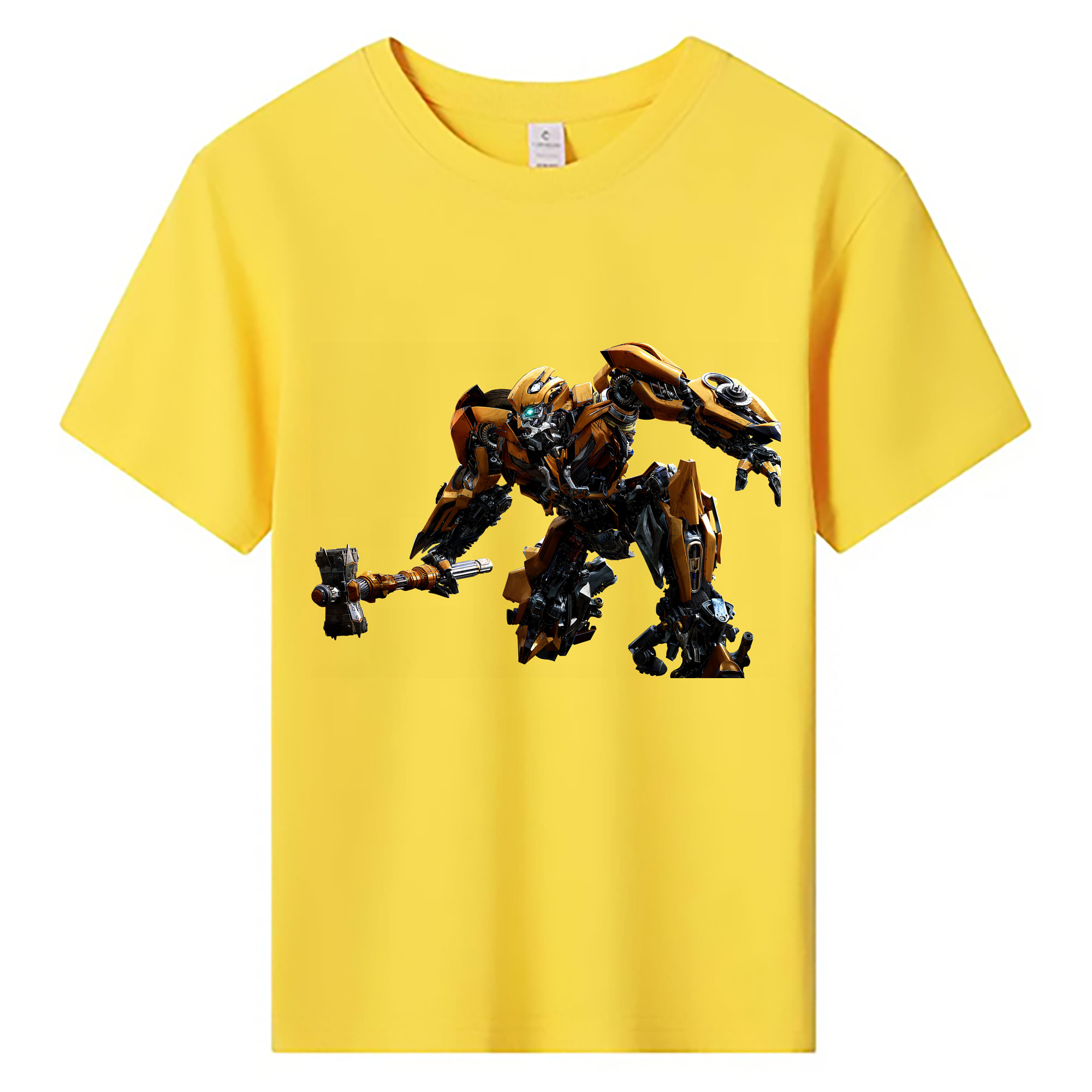 （画像用） Transformers トランスフォーマー 綿100％キッズTシャツ（フロントプリント）