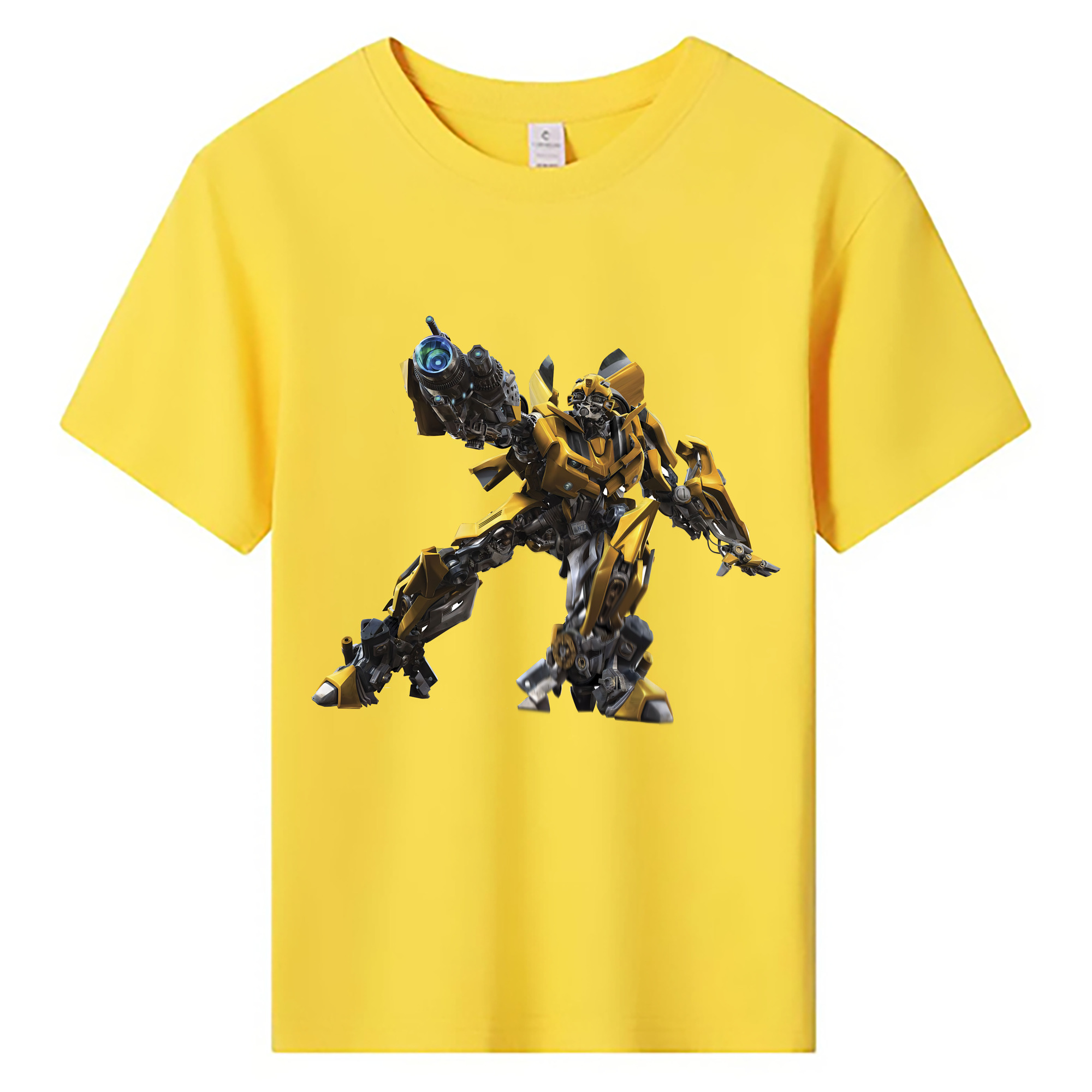 （画像用） Transformers トランスフォーマー 綿100％キッズTシャツ（フロントプリント）