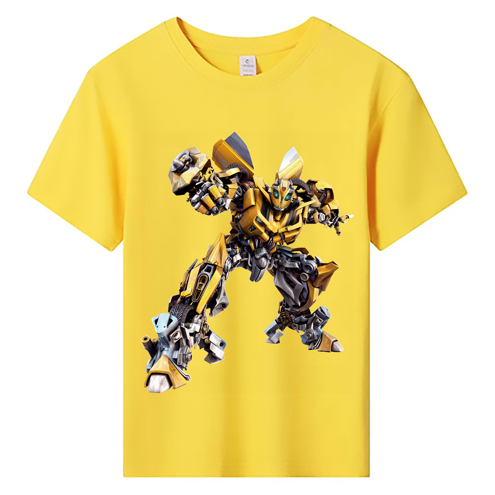 （画像用） Transformers トランスフォーマー 綿100％キッズTシャツ（フロントプリント）