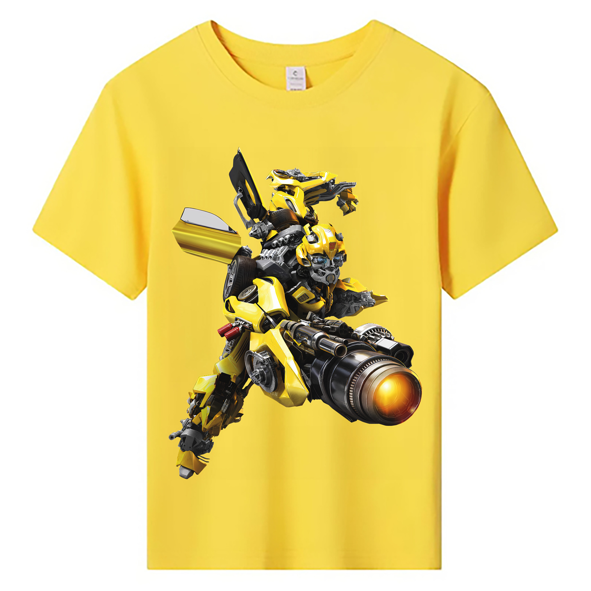 （画像用） Transformers トランスフォーマー 綿100％キッズTシャツ（フロントプリント）