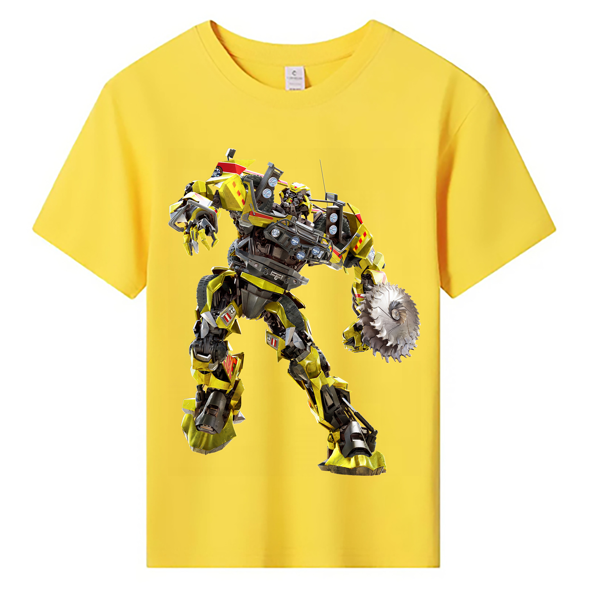 （画像用） Transformers トランスフォーマー 綿100％キッズTシャツ（フロントプリント）
