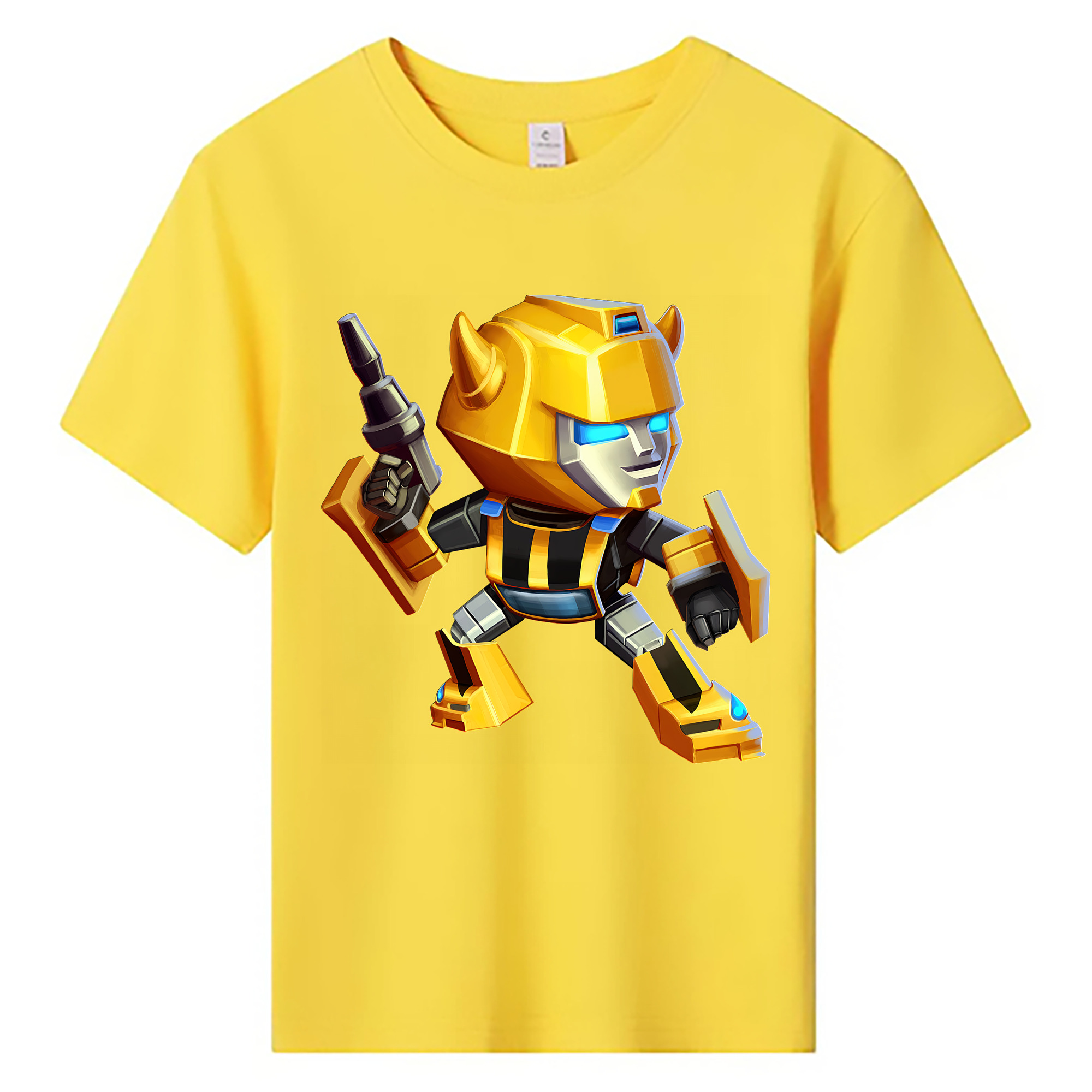 （画像用） Transformers トランスフォーマー 綿100％キッズTシャツ（フロントプリント）