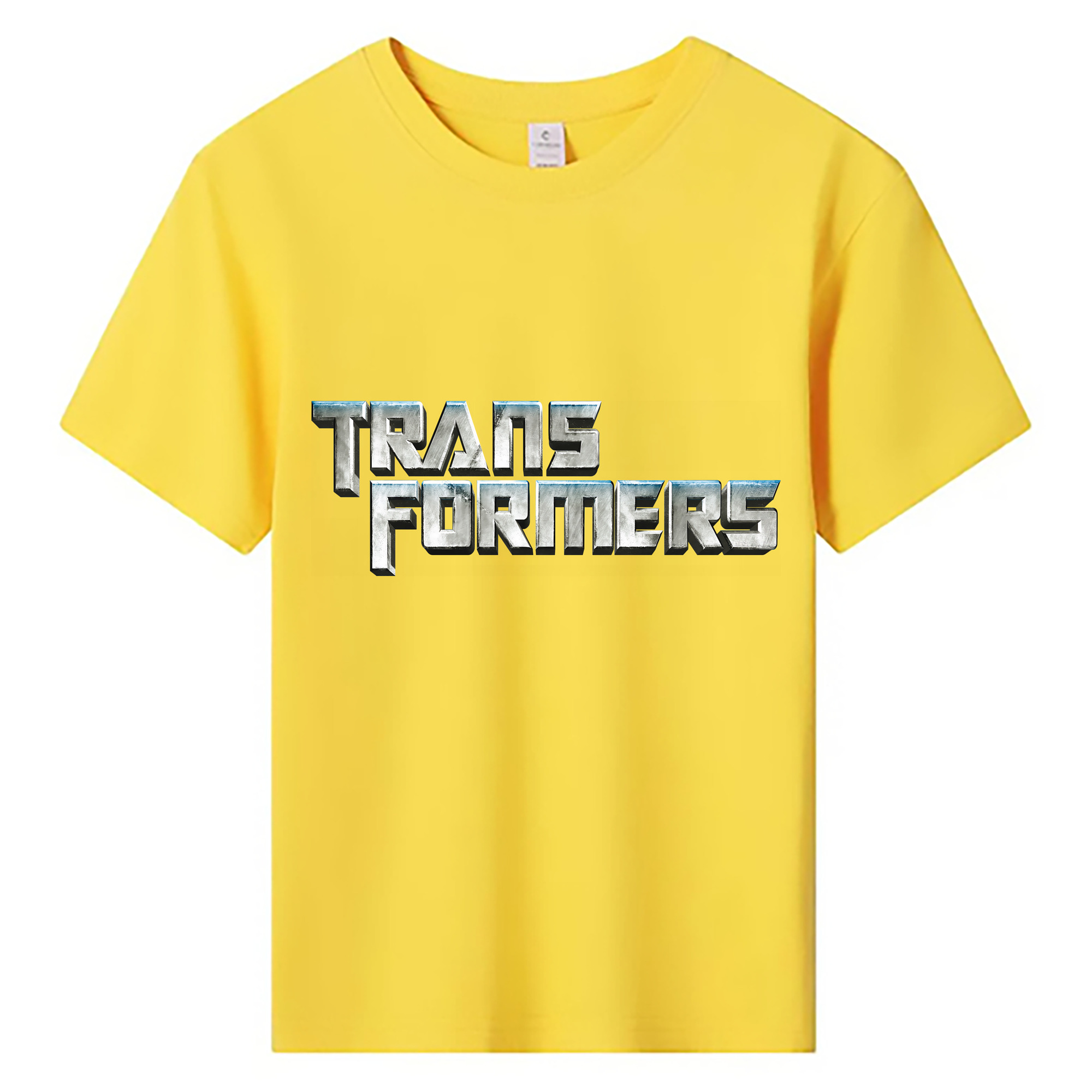 （画像用） Transformers トランスフォーマー 綿100％キッズTシャツ（フロントプリント）