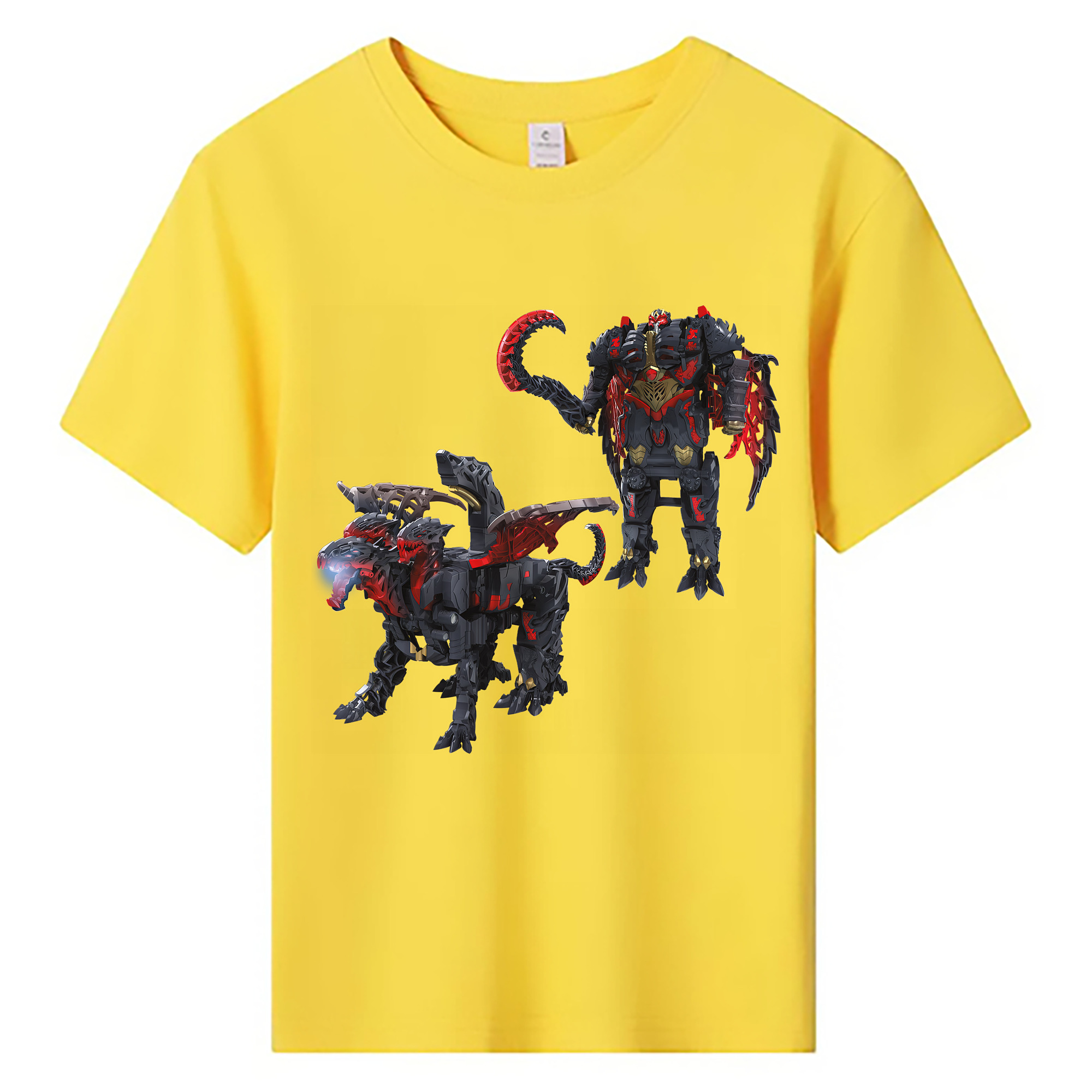 （画像用） Transformers トランスフォーマー 綿100％キッズTシャツ（フロントプリント）