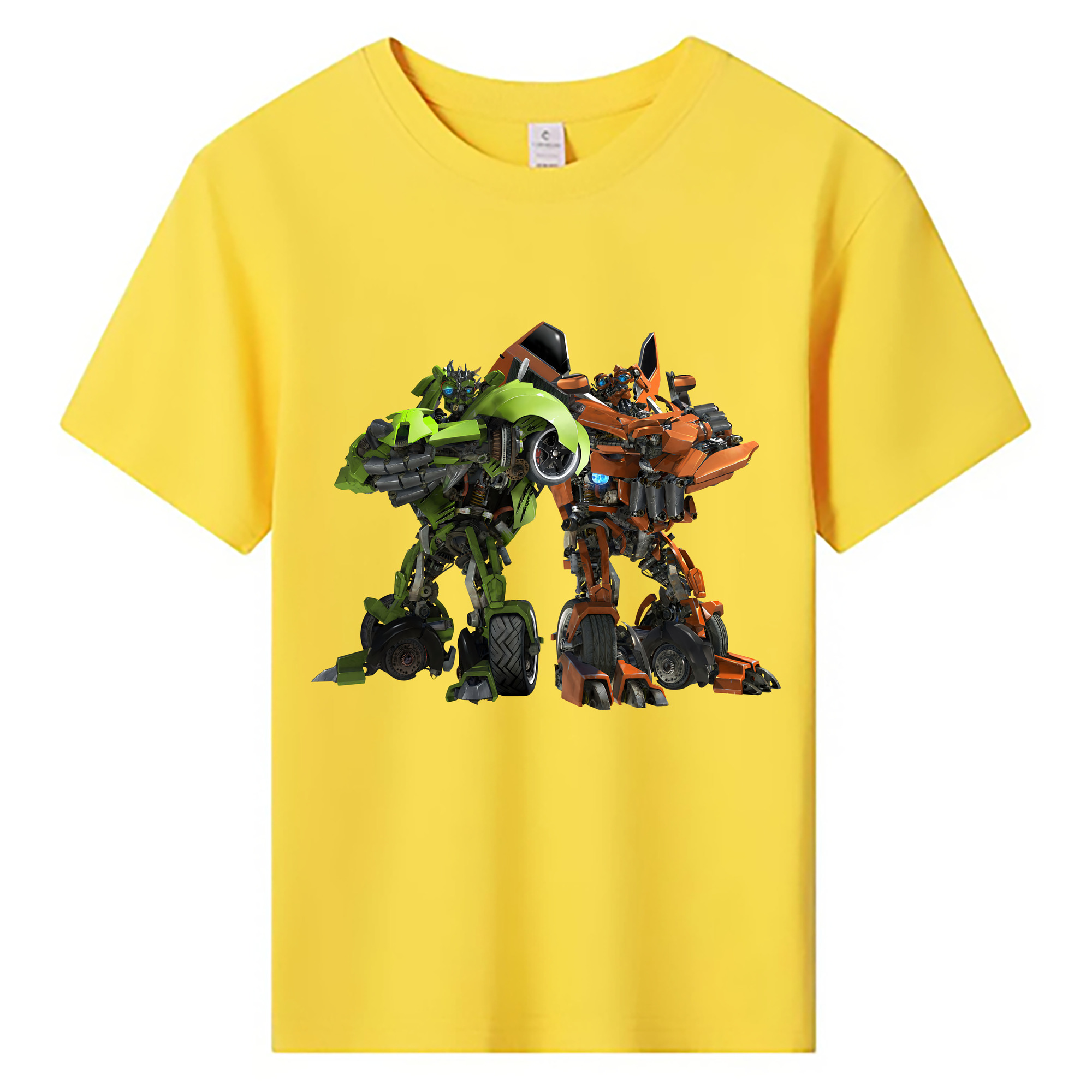 （画像用） Transformers トランスフォーマー 綿100％キッズTシャツ（フロントプリント）