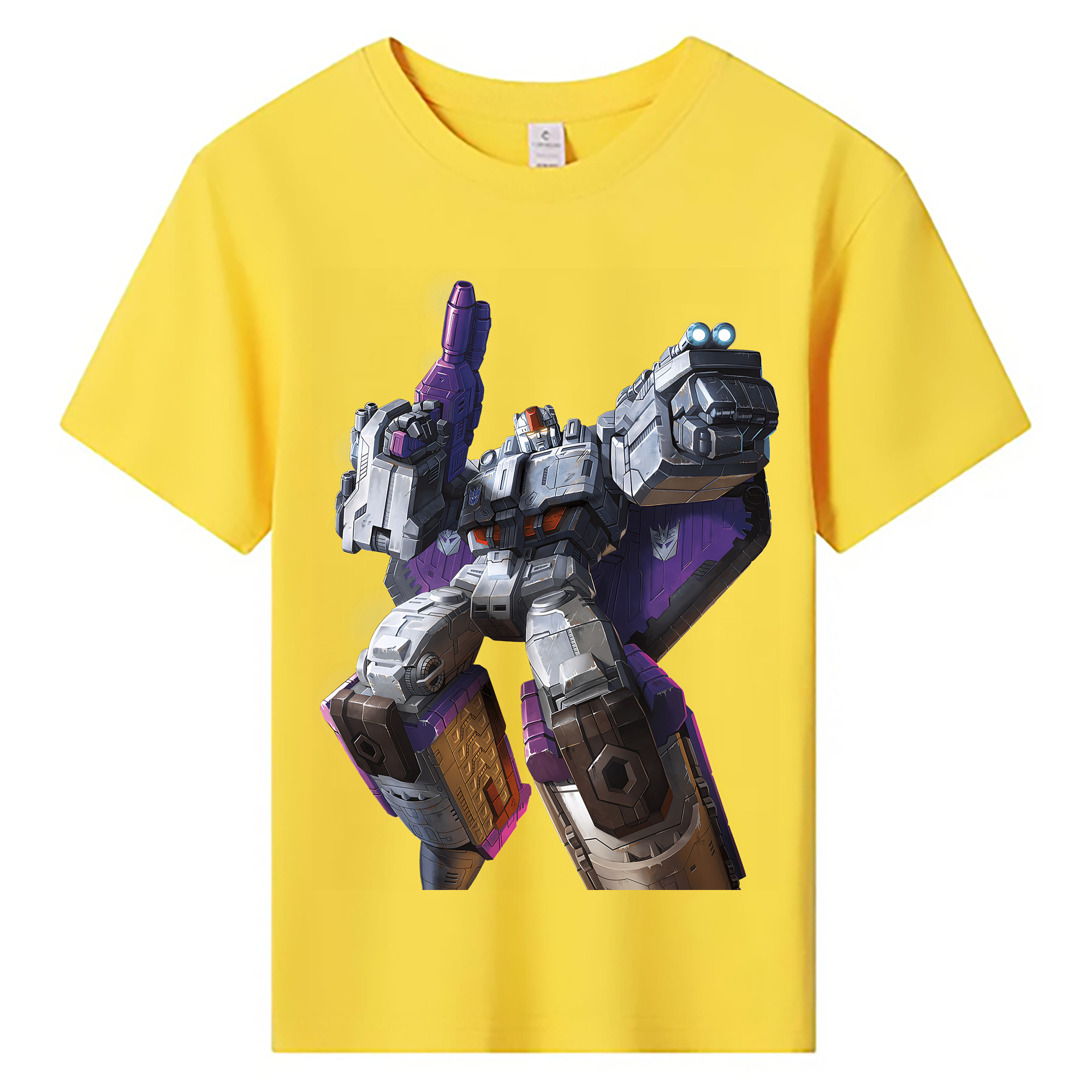 （画像用） Transformers トランスフォーマー 綿100％キッズTシャツ（フロントプリント）