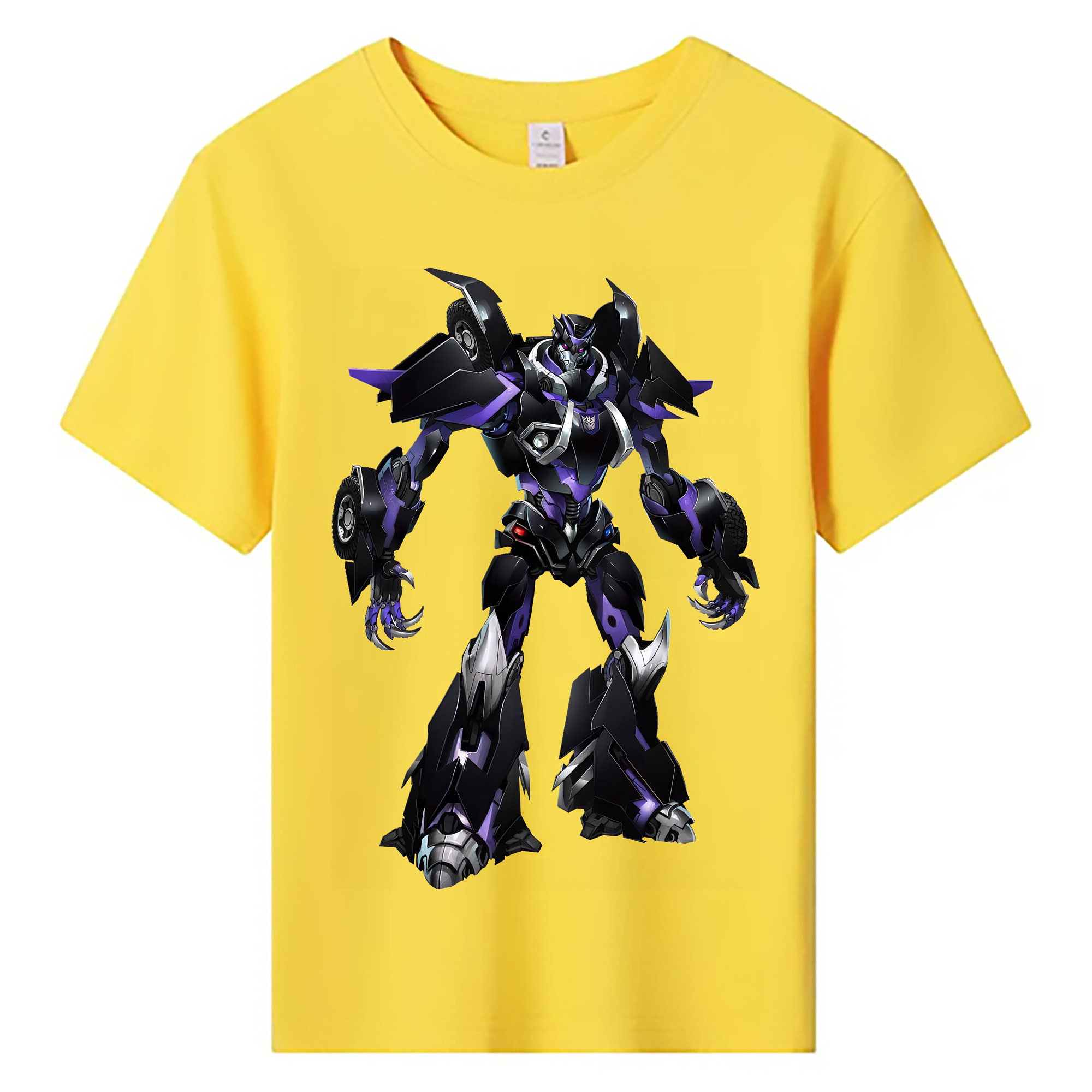（画像用） Transformers トランスフォーマー 綿100％キッズTシャツ（フロントプリント）