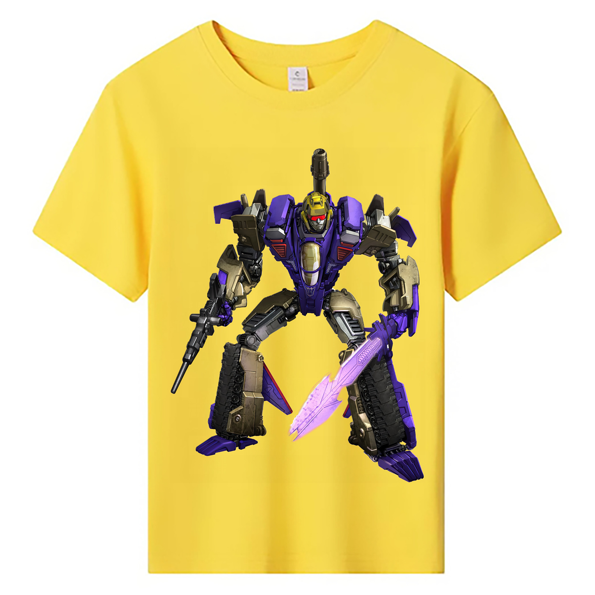 （画像用） Transformers トランスフォーマー 綿100％キッズTシャツ（フロントプリント）