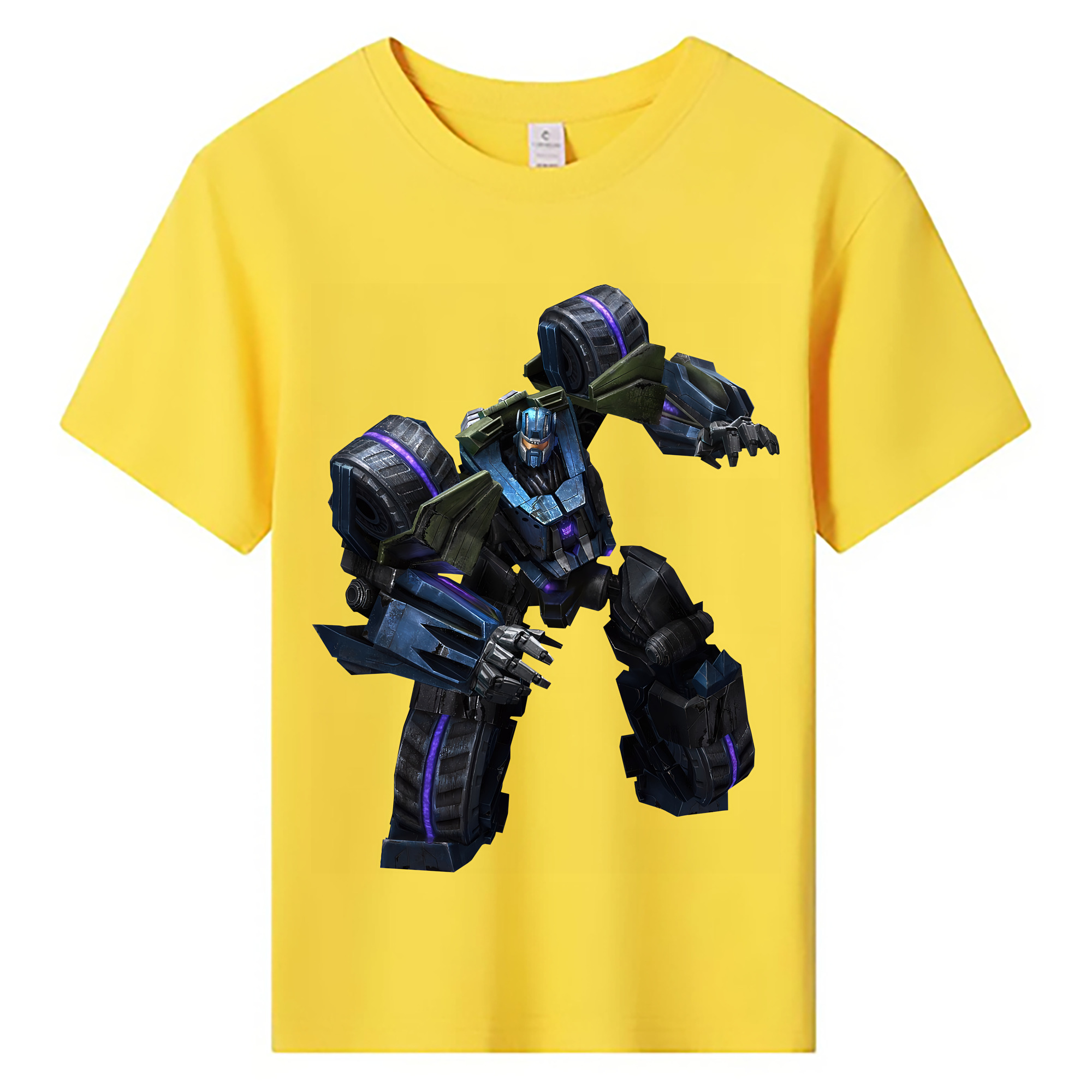 （画像用） Transformers トランスフォーマー 綿100％キッズTシャツ（フロントプリント）