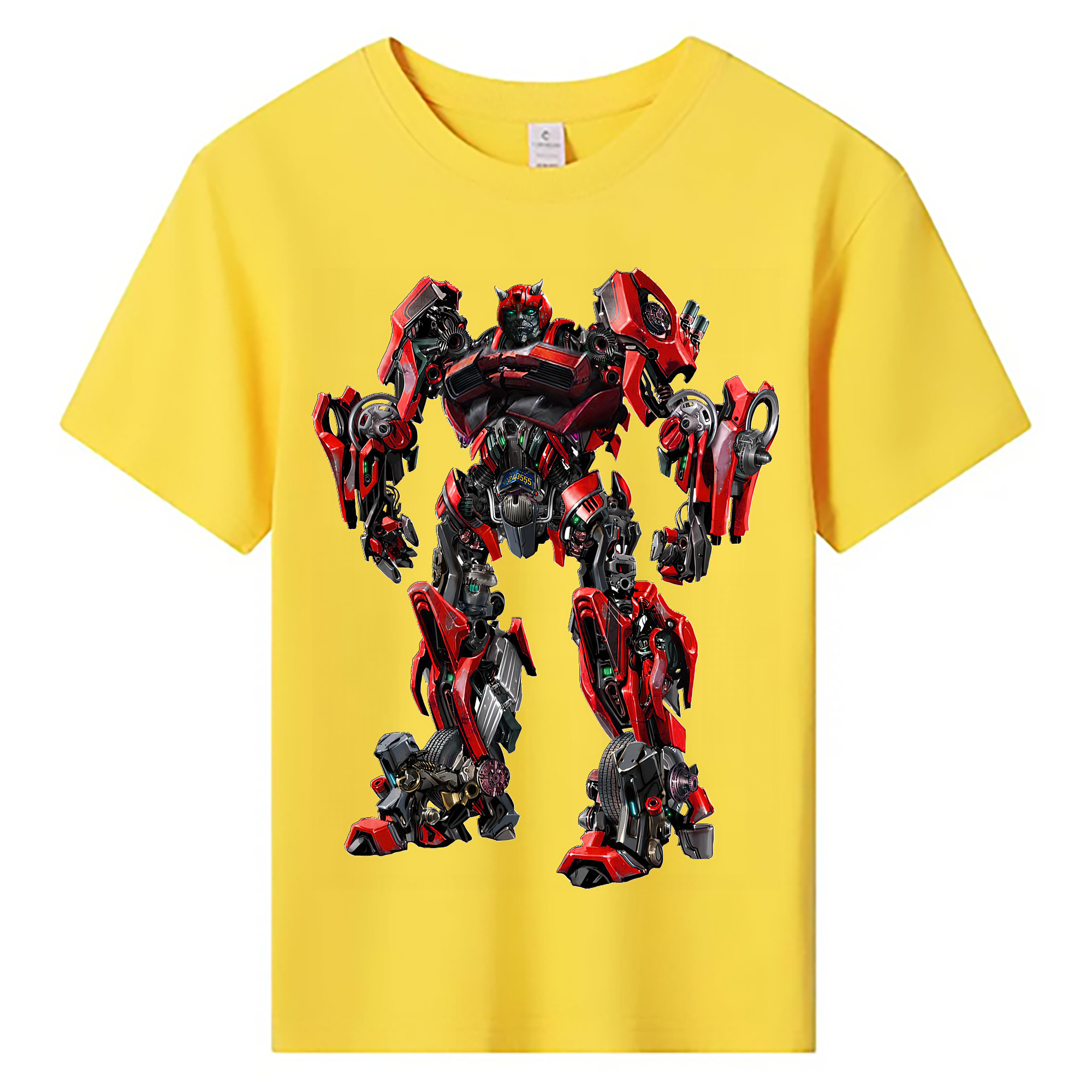 （画像用） Transformers トランスフォーマー 綿100％キッズTシャツ（フロントプリント）