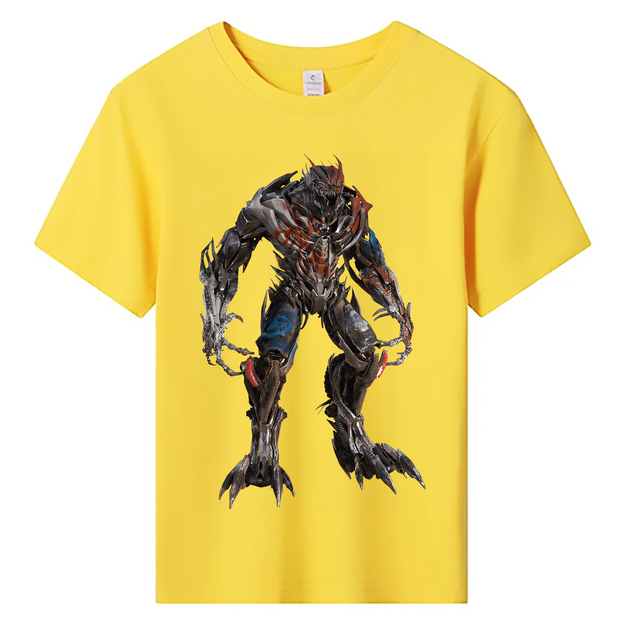 （画像用） Transformers トランスフォーマー 綿100％キッズTシャツ（フロントプリント）