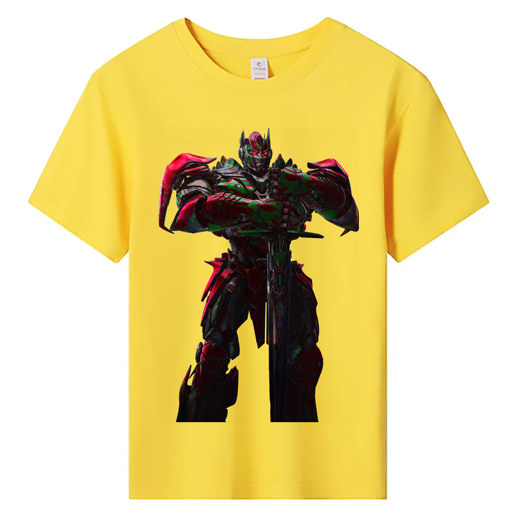 （画像用） Transformers トランスフォーマー 綿100％キッズTシャツ（フロントプリント）