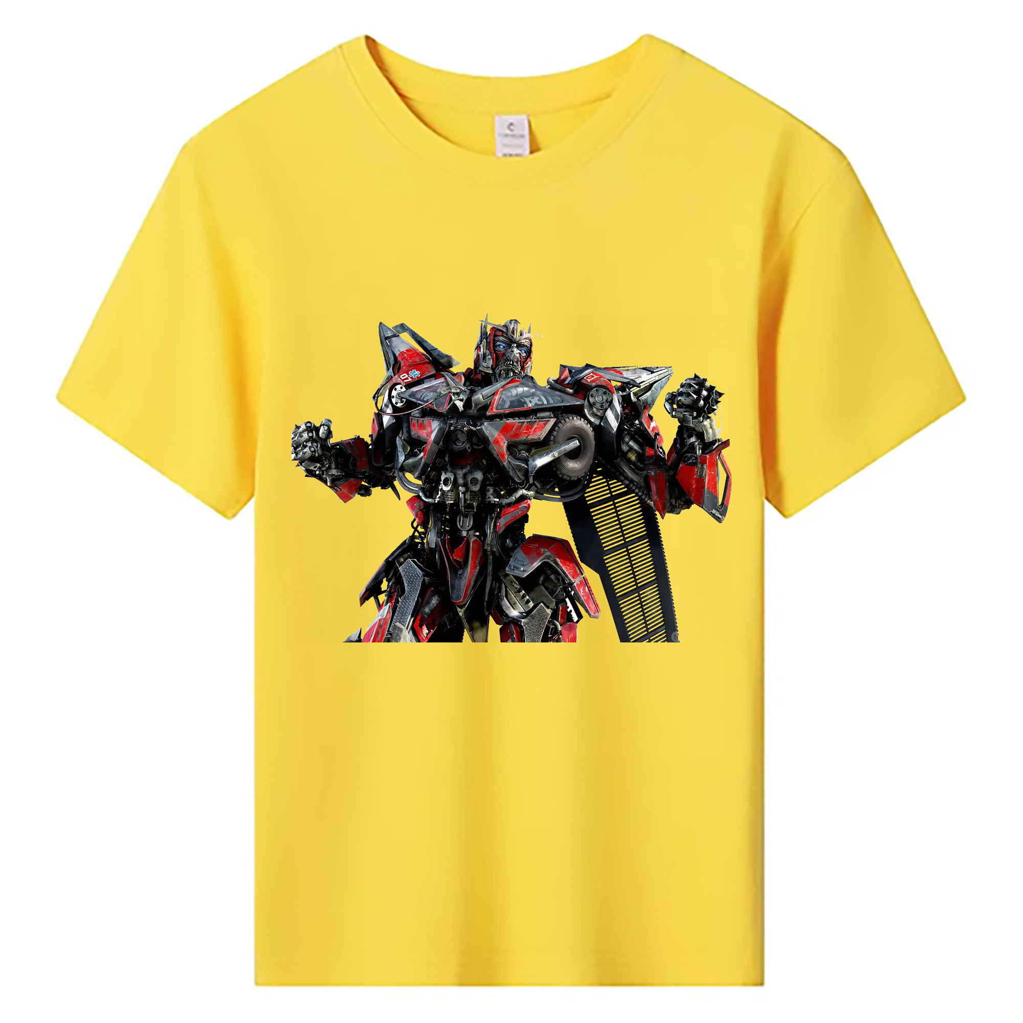 （画像用） Transformers トランスフォーマー 綿100％キッズTシャツ（フロントプリント）