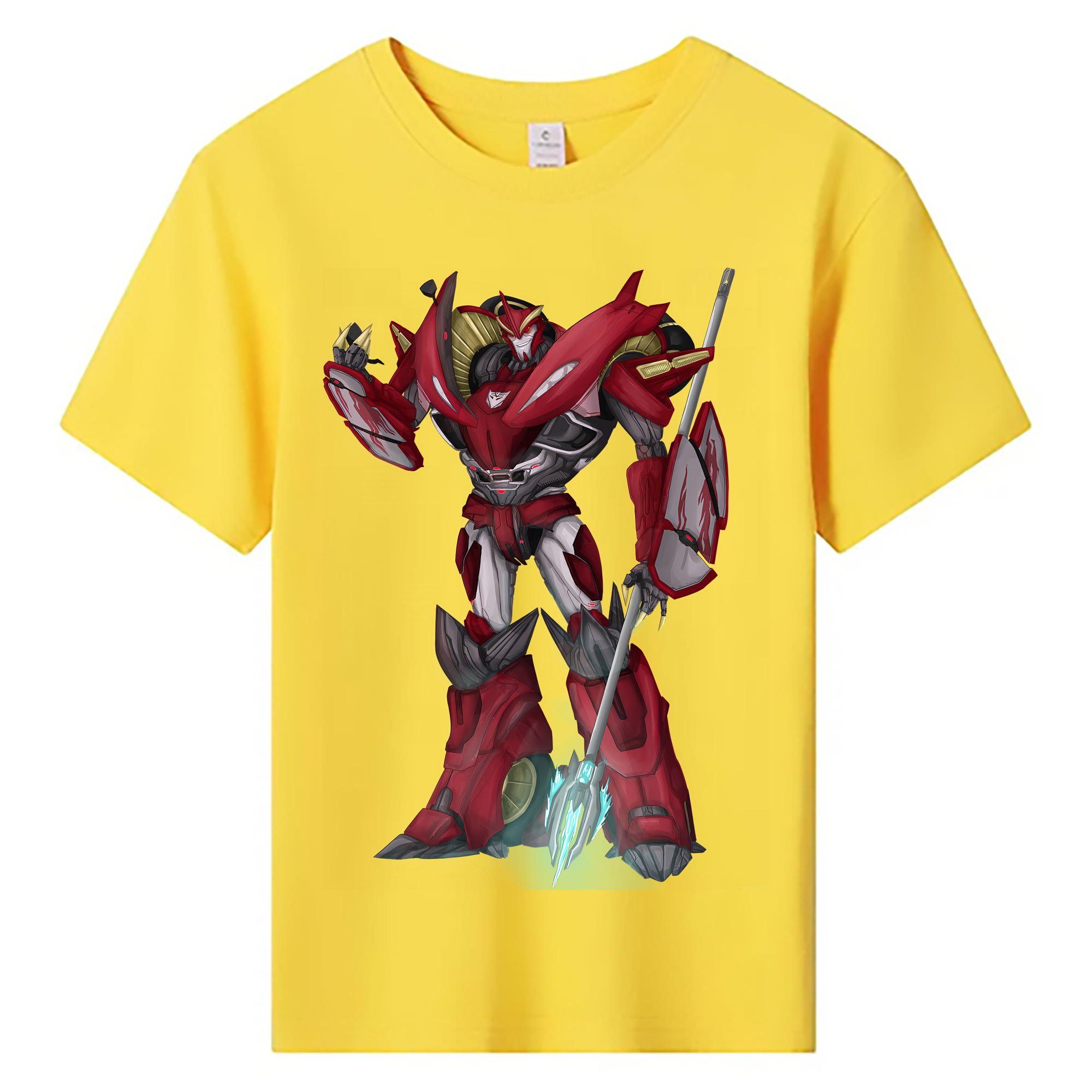 （画像用） Transformers トランスフォーマー 綿100％キッズTシャツ（フロントプリント）