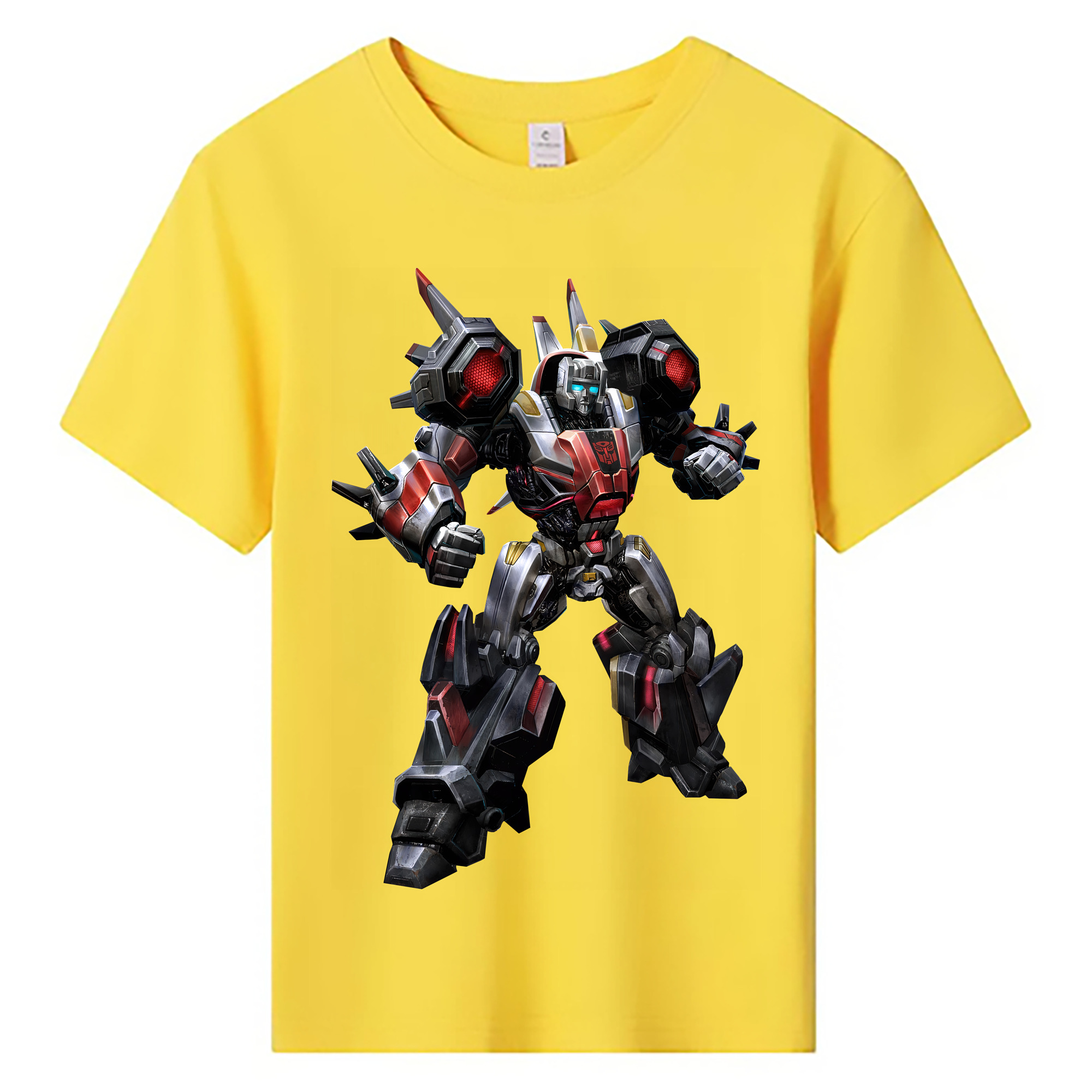 （画像用） Transformers トランスフォーマー 綿100％キッズTシャツ（フロントプリント）