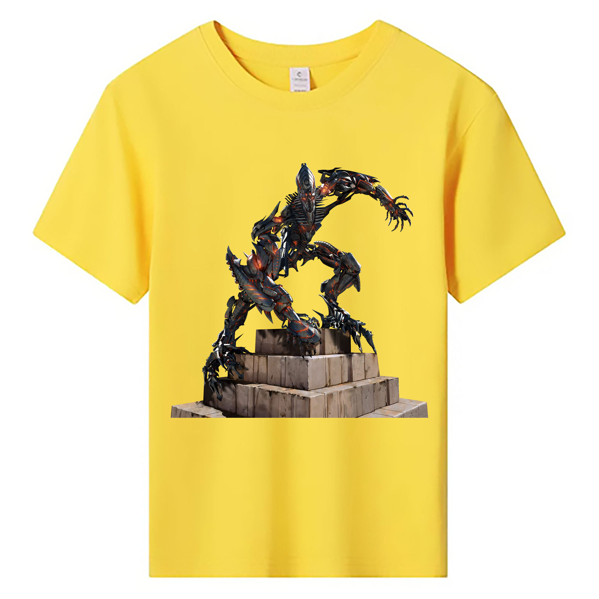 （画像用） Transformers トランスフォーマー 綿100％キッズTシャツ（フロントプリント）