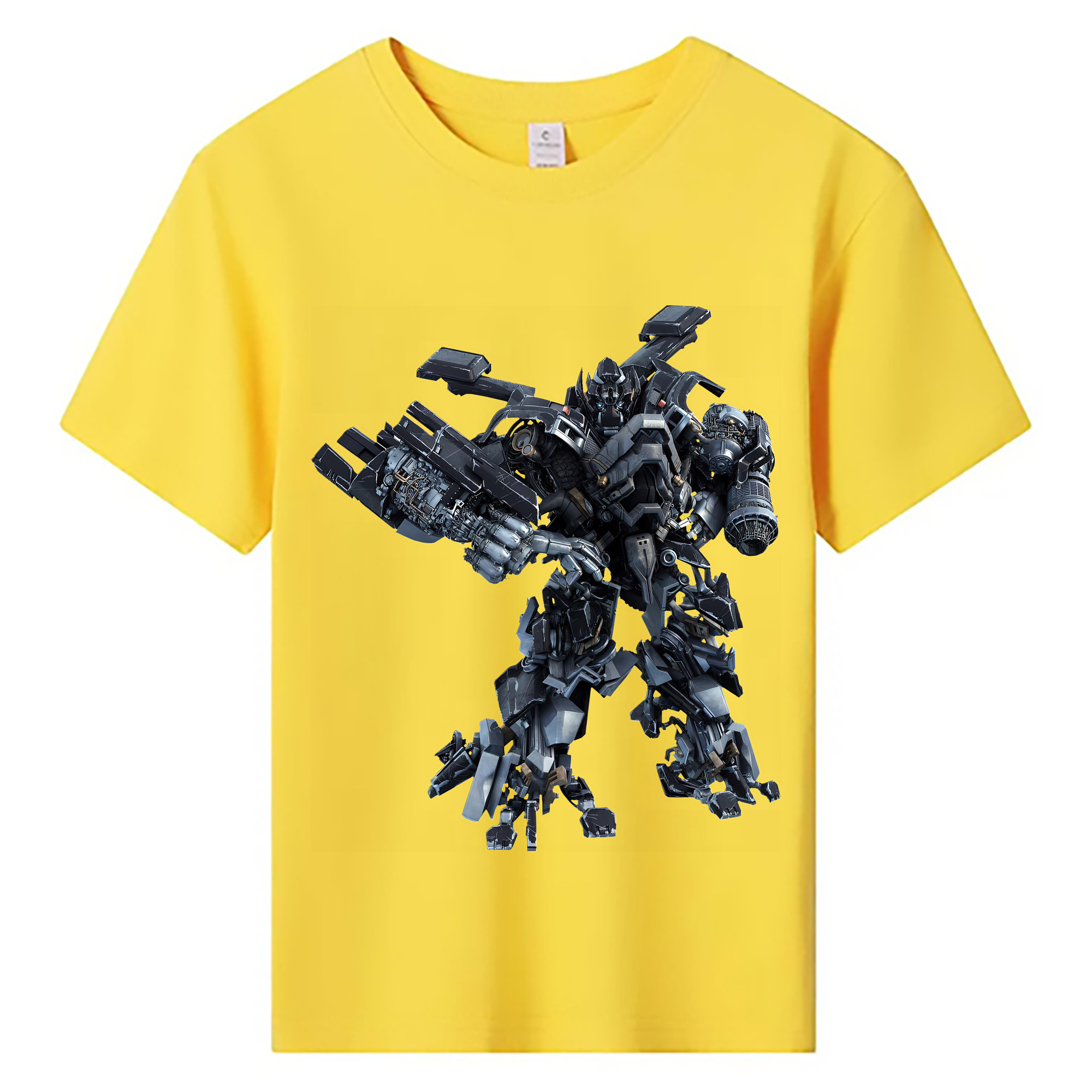 （画像用） Transformers トランスフォーマー 綿100％キッズTシャツ（フロントプリント）