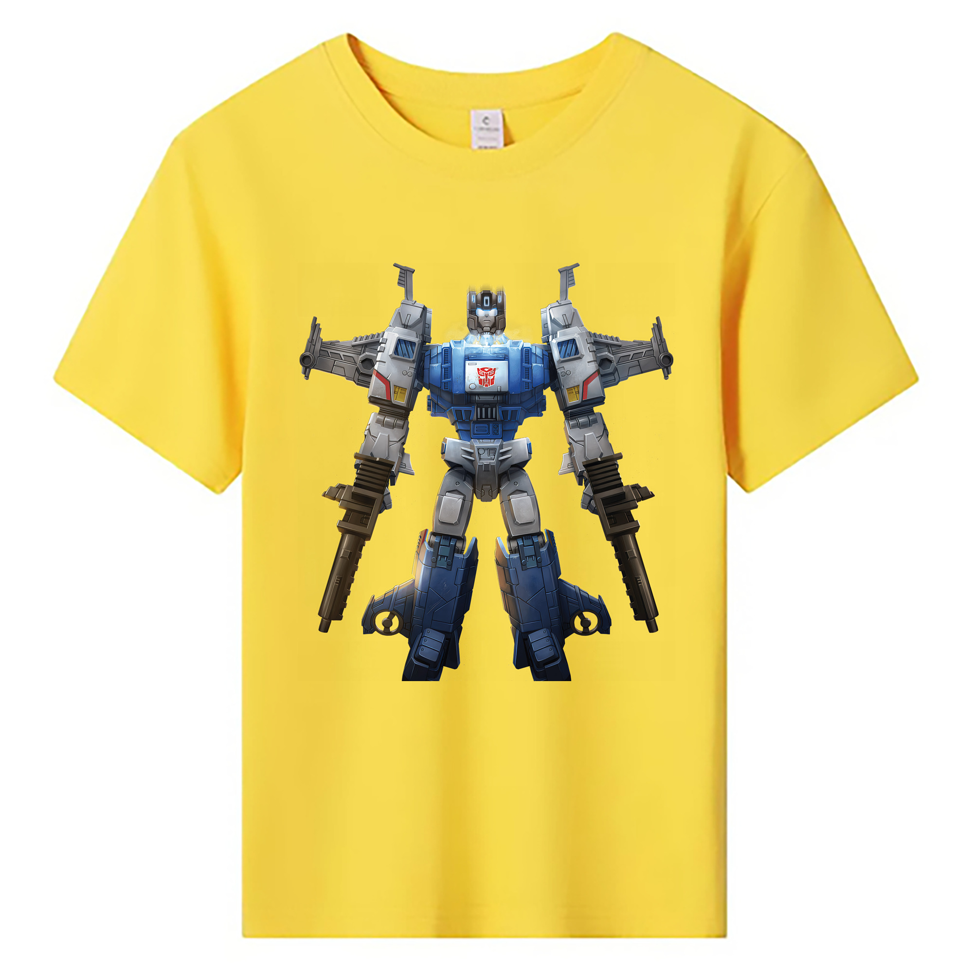 （画像用） Transformers トランスフォーマー 綿100％キッズTシャツ（フロントプリント）