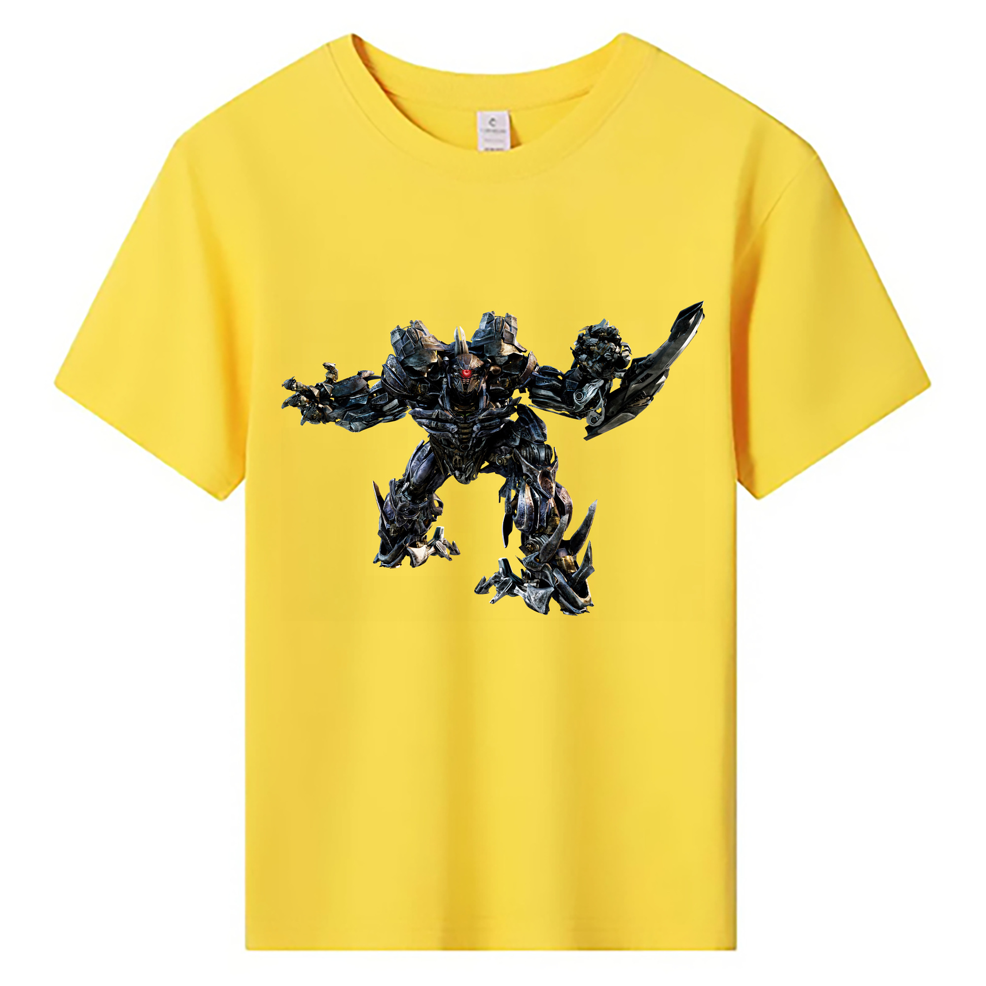 （画像用） Transformers トランスフォーマー 綿100％キッズTシャツ（フロントプリント）