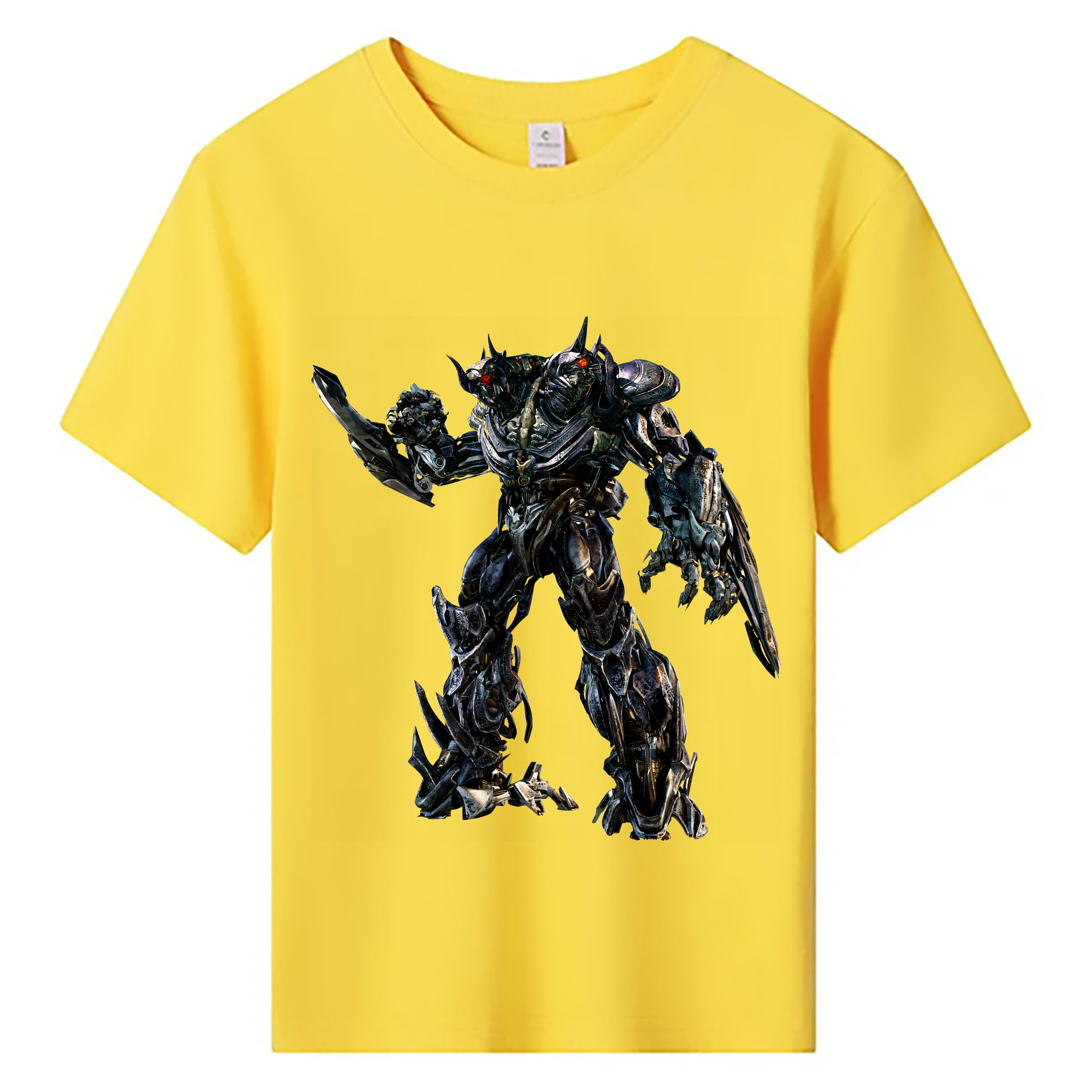 （画像用） Transformers トランスフォーマー 綿100％キッズTシャツ（フロントプリント）