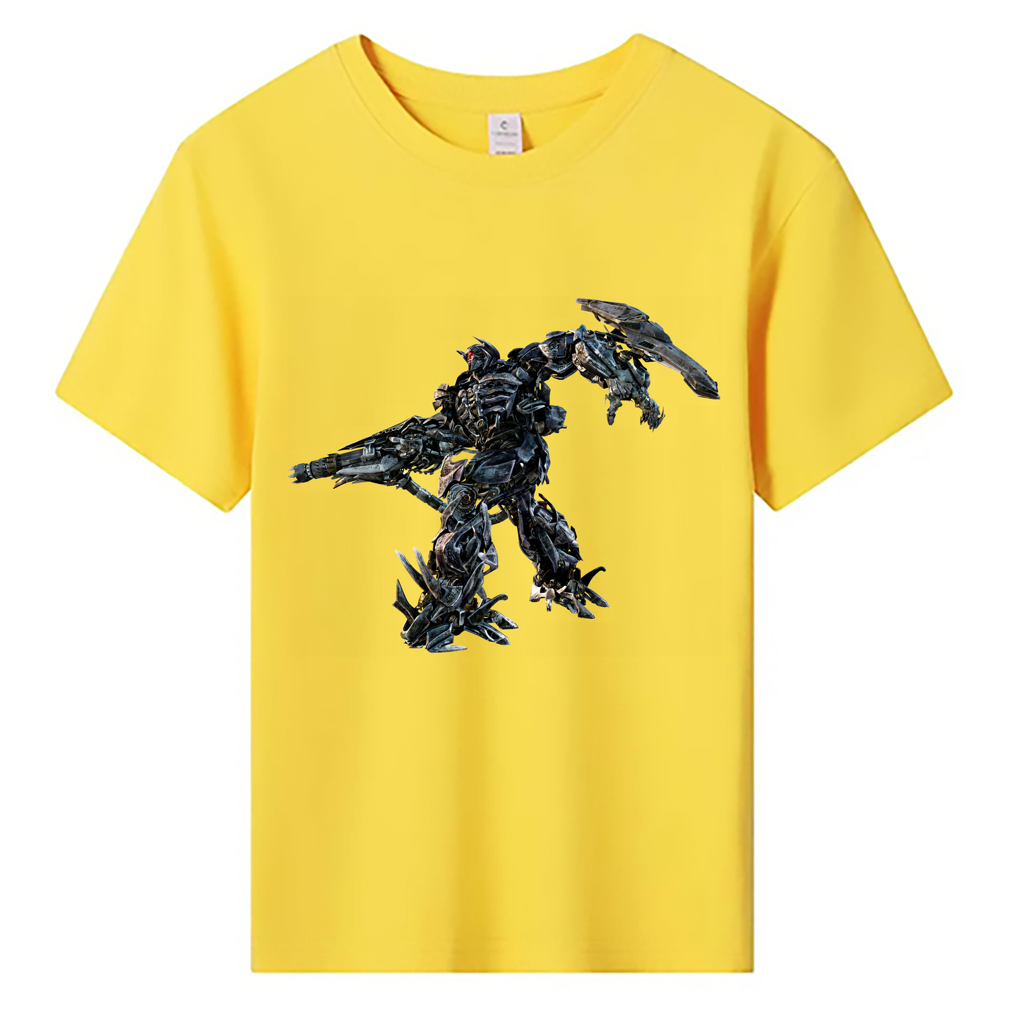 （画像用） Transformers トランスフォーマー 綿100％キッズTシャツ（フロントプリント）
