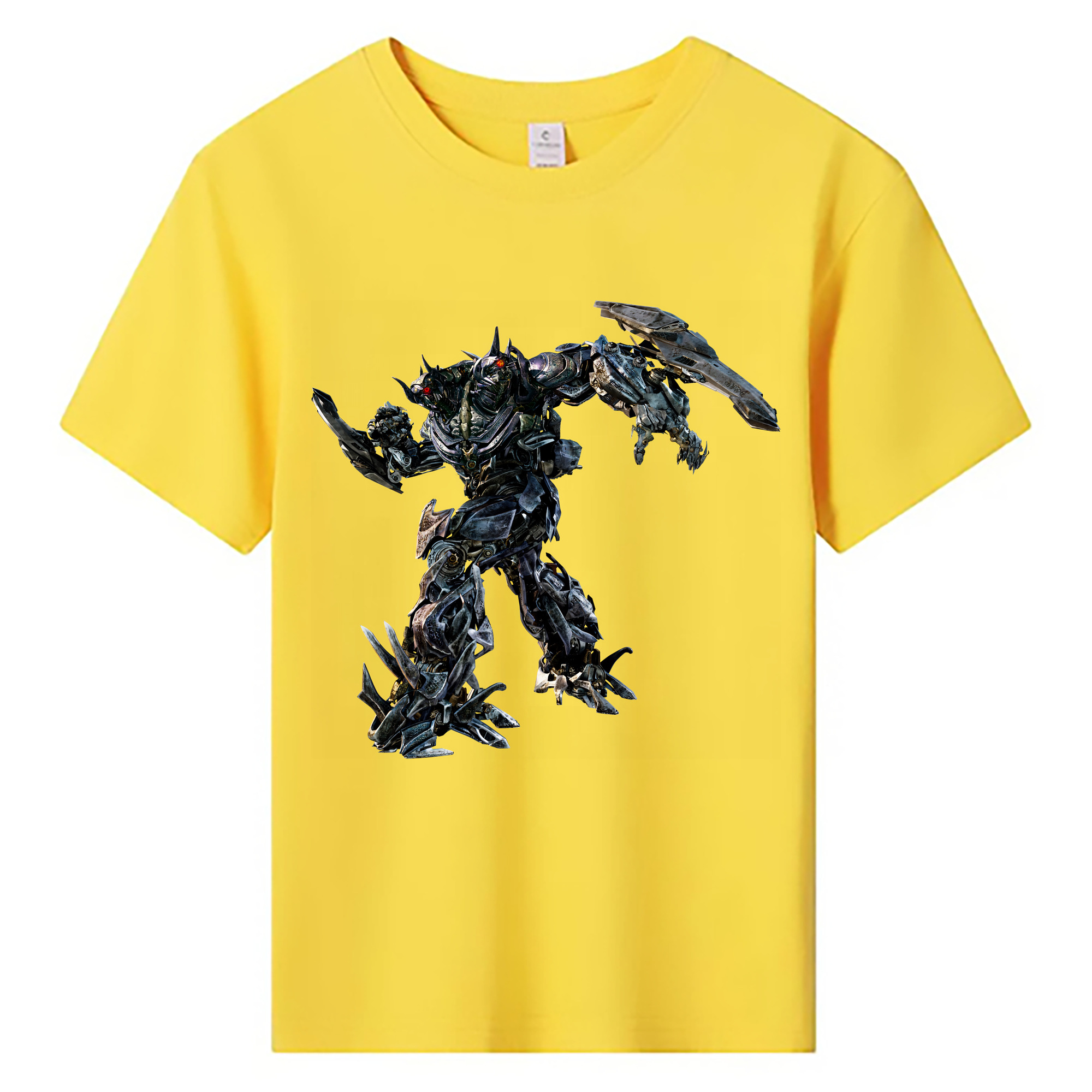 （画像用） Transformers トランスフォーマー 綿100％キッズTシャツ（フロントプリント）
