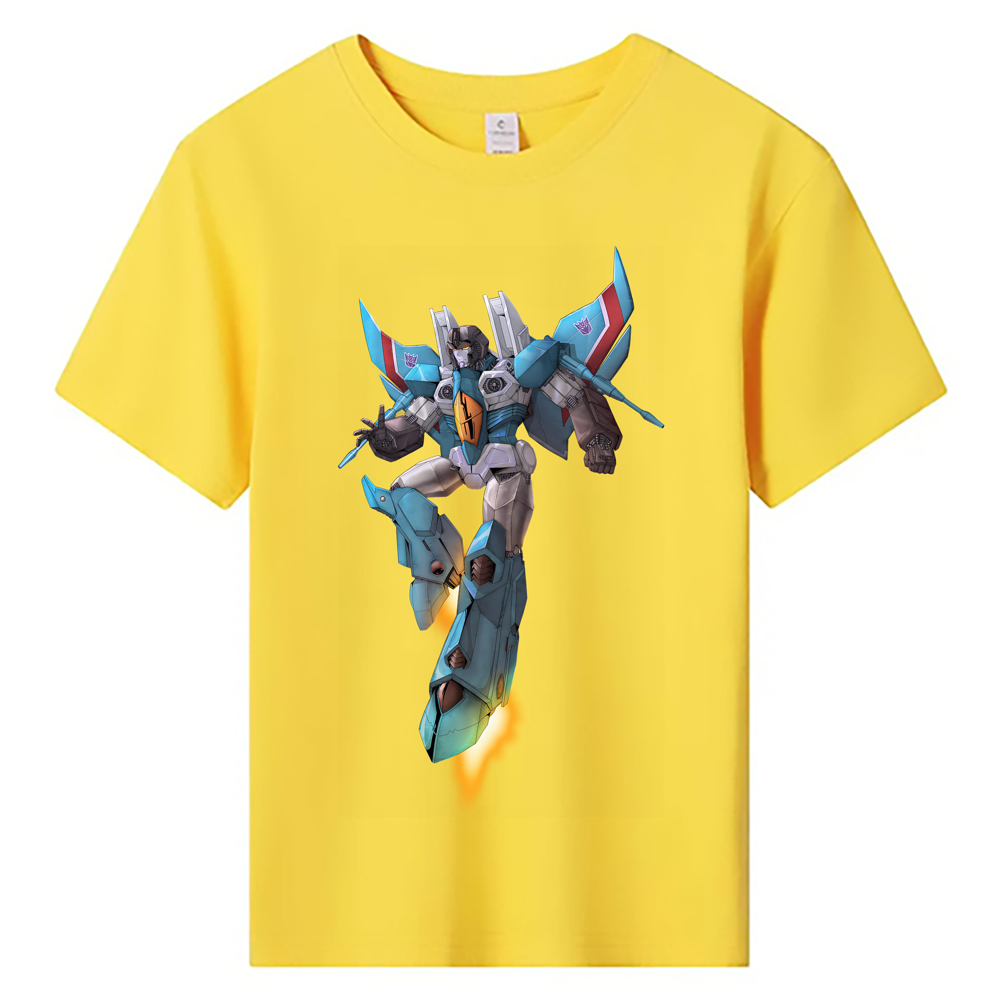 （画像用） Transformers トランスフォーマー 綿100％キッズTシャツ（フロントプリント）