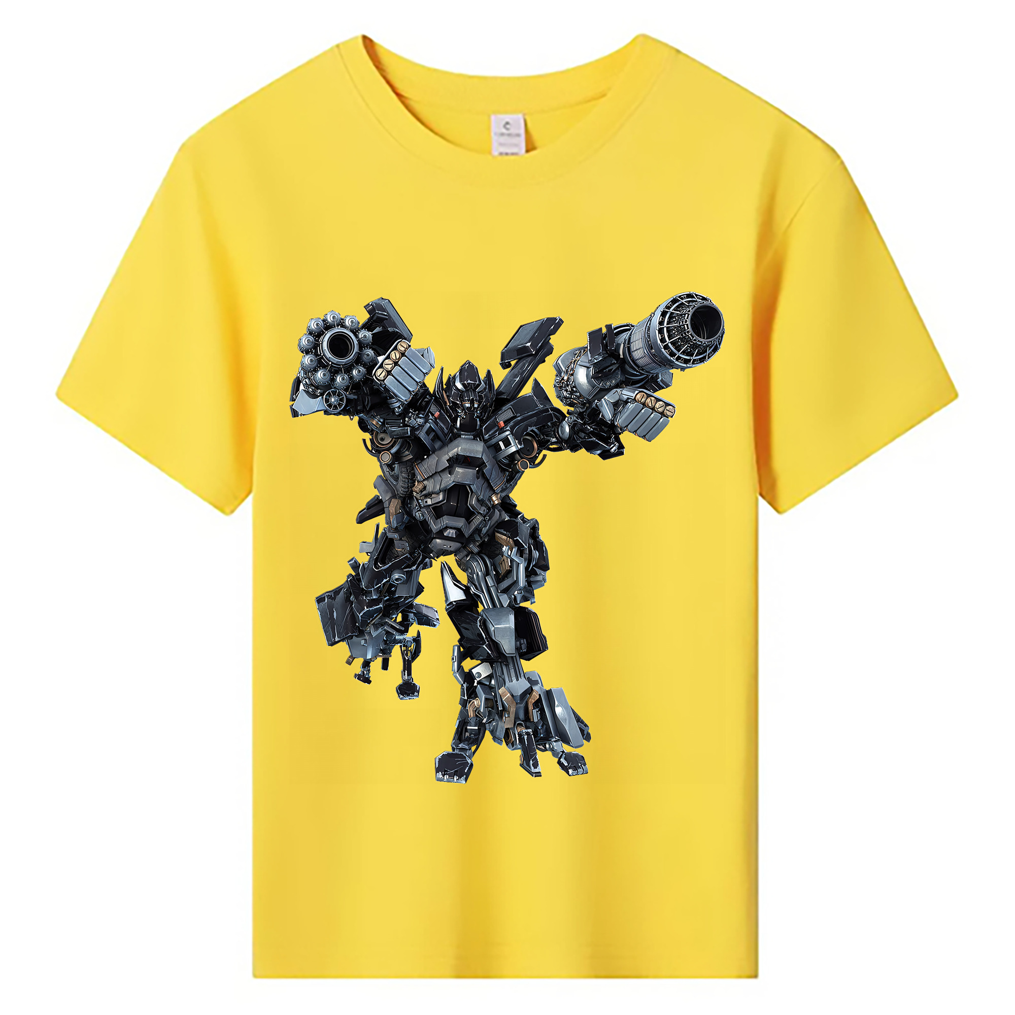 （画像用） Transformers トランスフォーマー 綿100％キッズTシャツ（フロントプリント）