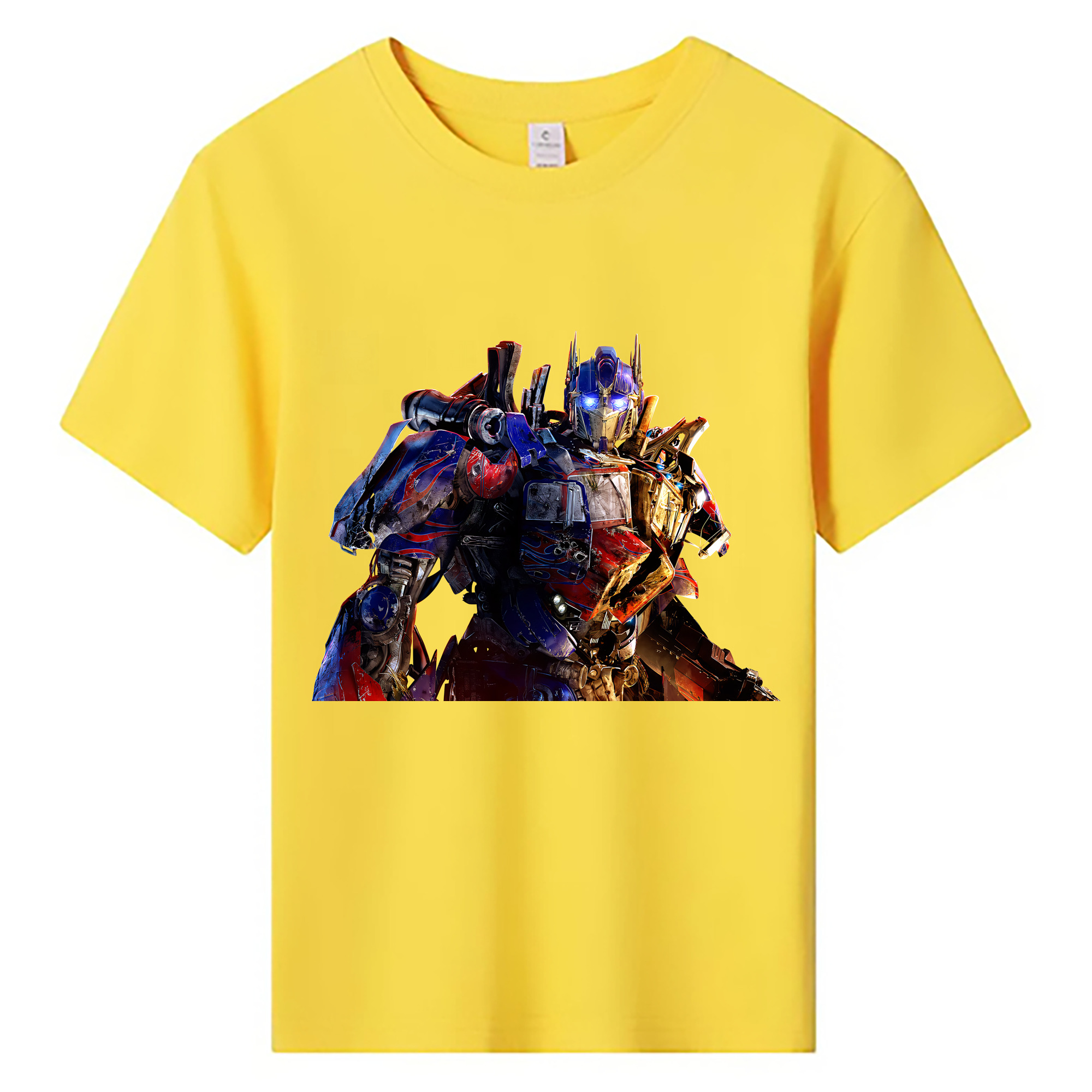 （画像用） Transformers トランスフォーマー 綿100％キッズTシャツ（フロントプリント）