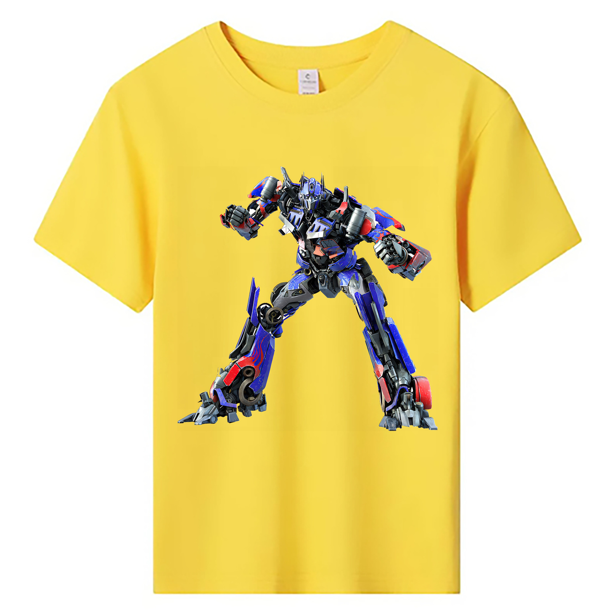 （画像用） Transformers トランスフォーマー 綿100％キッズTシャツ（フロントプリント）