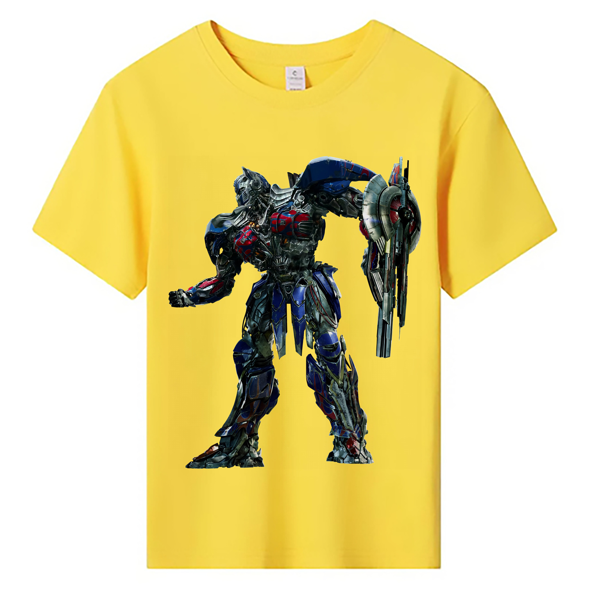 （画像用） Transformers トランスフォーマー 綿100％キッズTシャツ（フロントプリント）