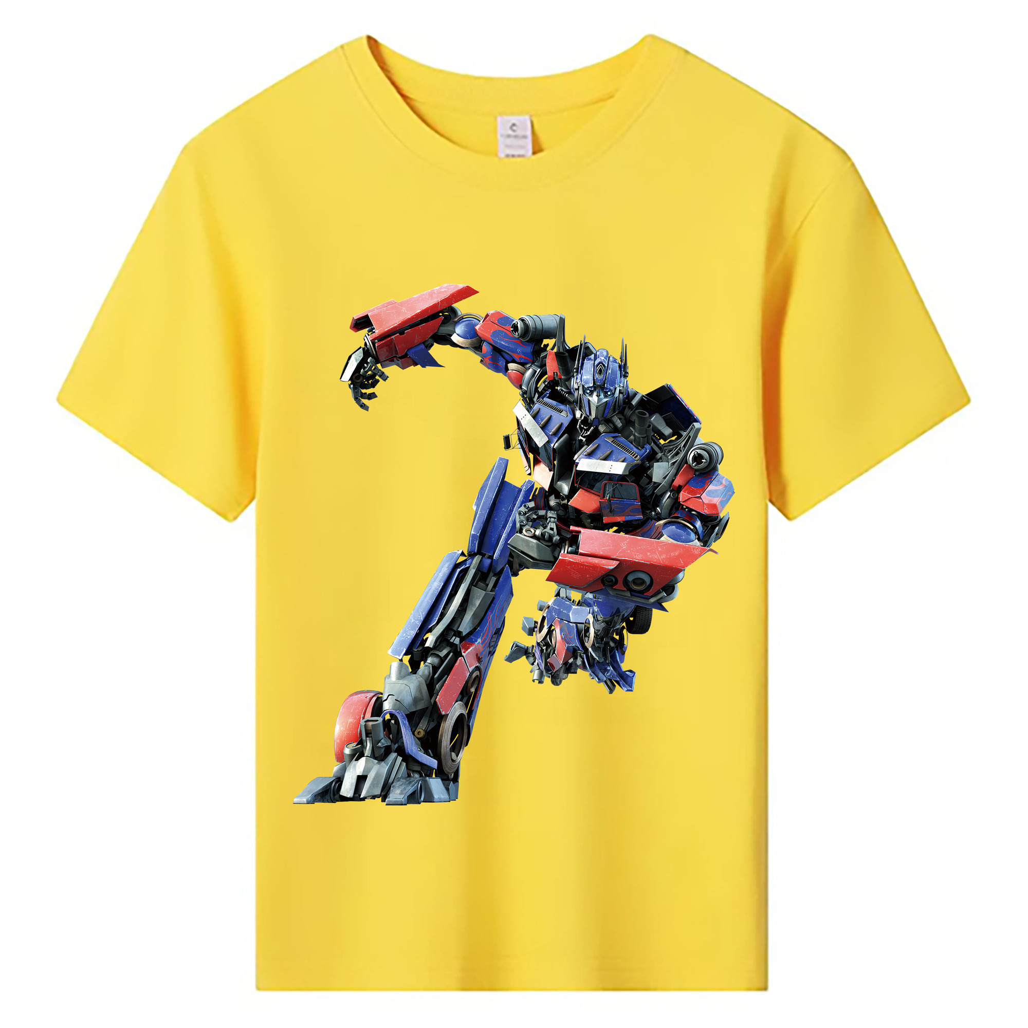 （画像用） Transformers トランスフォーマー 綿100％キッズTシャツ（フロントプリント）