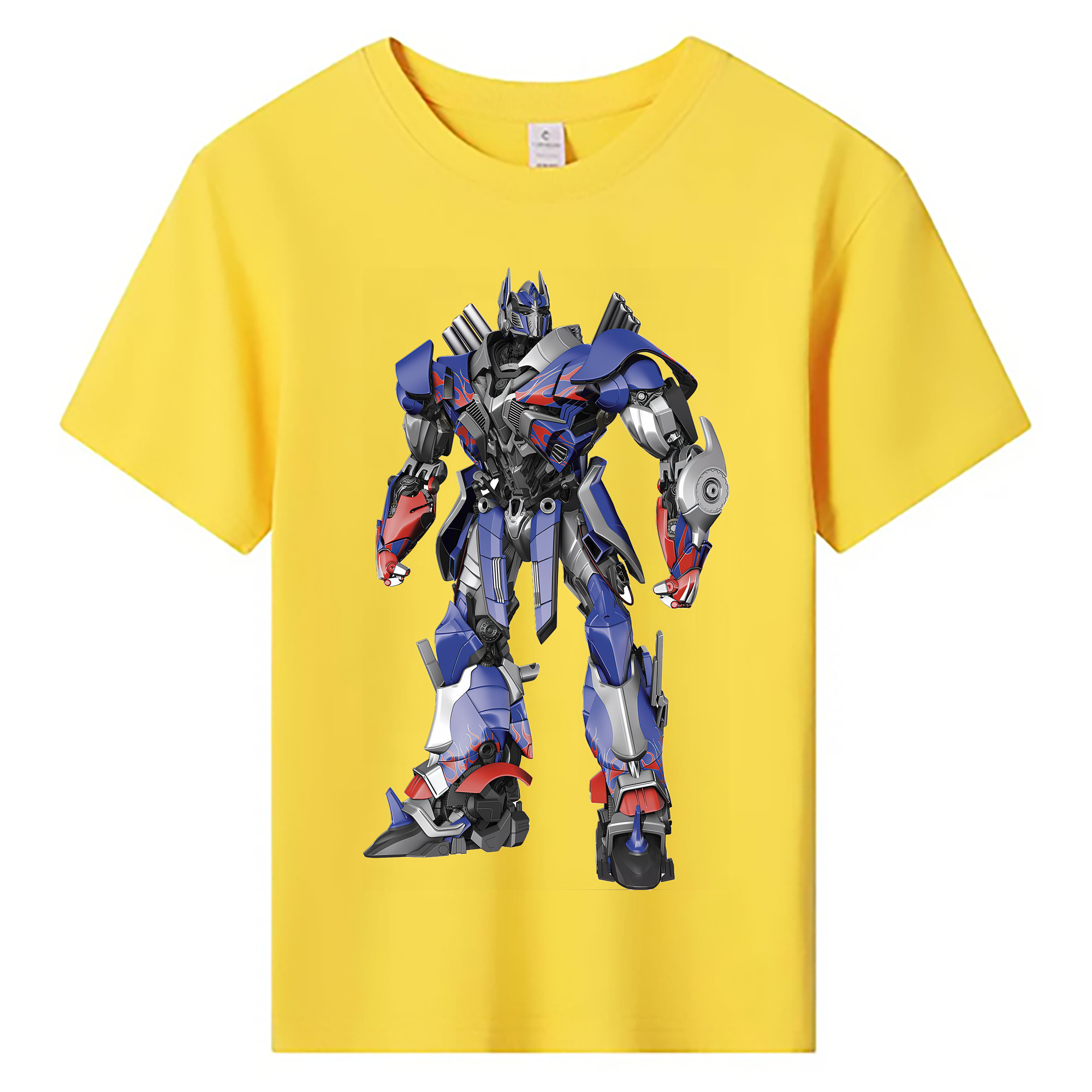 （画像用） Transformers トランスフォーマー 綿100％キッズTシャツ（フロントプリント）