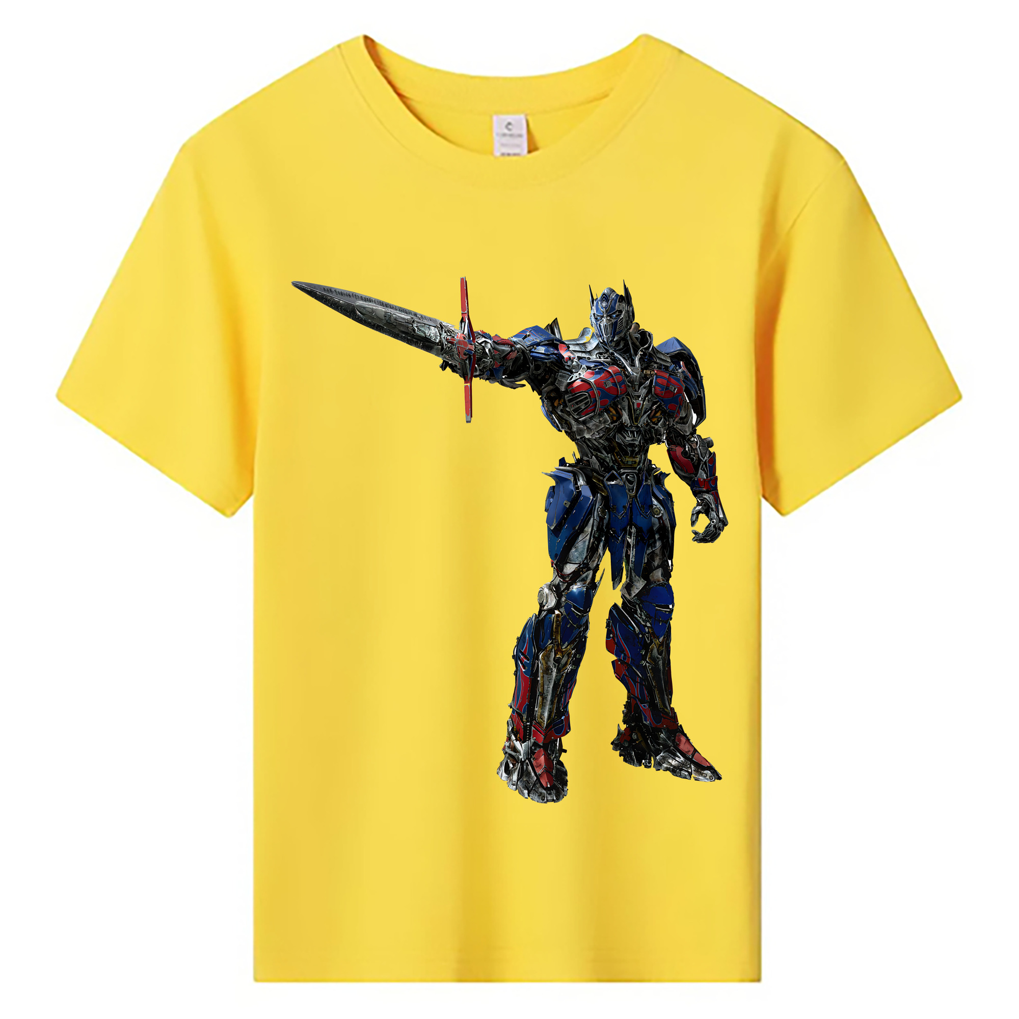 （画像用） Transformers トランスフォーマー 綿100％キッズTシャツ（フロントプリント）