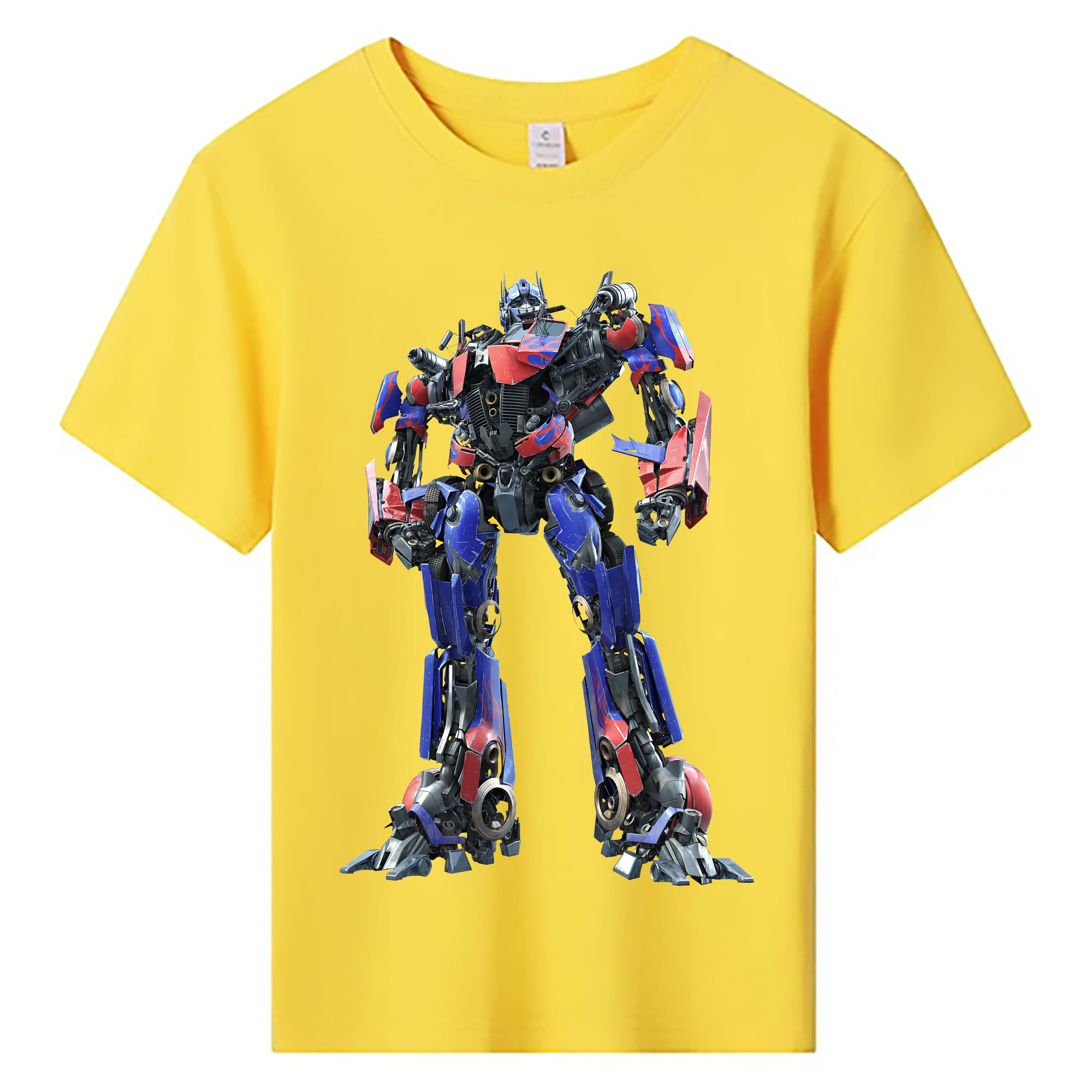 （画像用） Transformers トランスフォーマー 綿100％キッズTシャツ（フロントプリント）