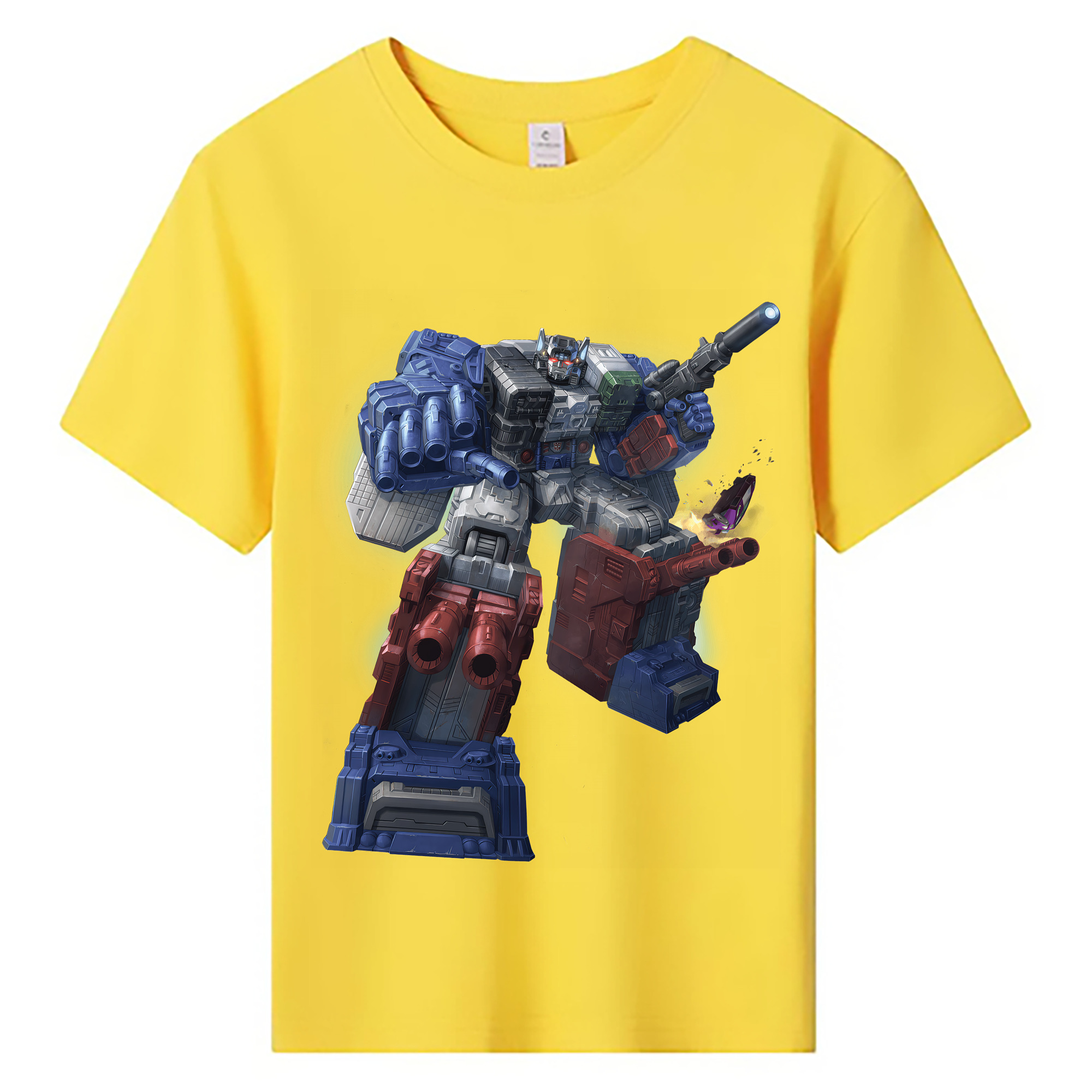 （画像用） Transformers トランスフォーマー 綿100％キッズTシャツ（フロントプリント）