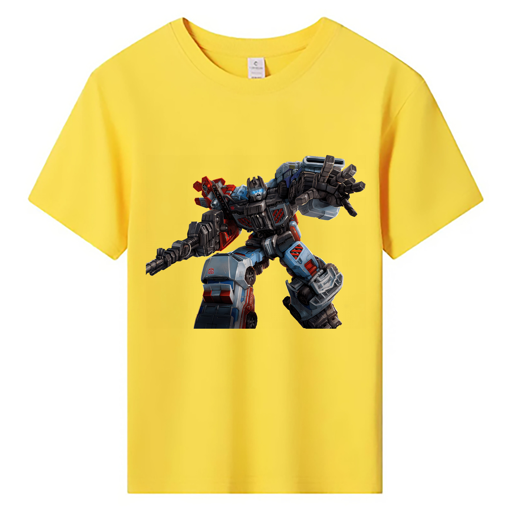 （画像用） Transformers トランスフォーマー 綿100％キッズTシャツ（フロントプリント）