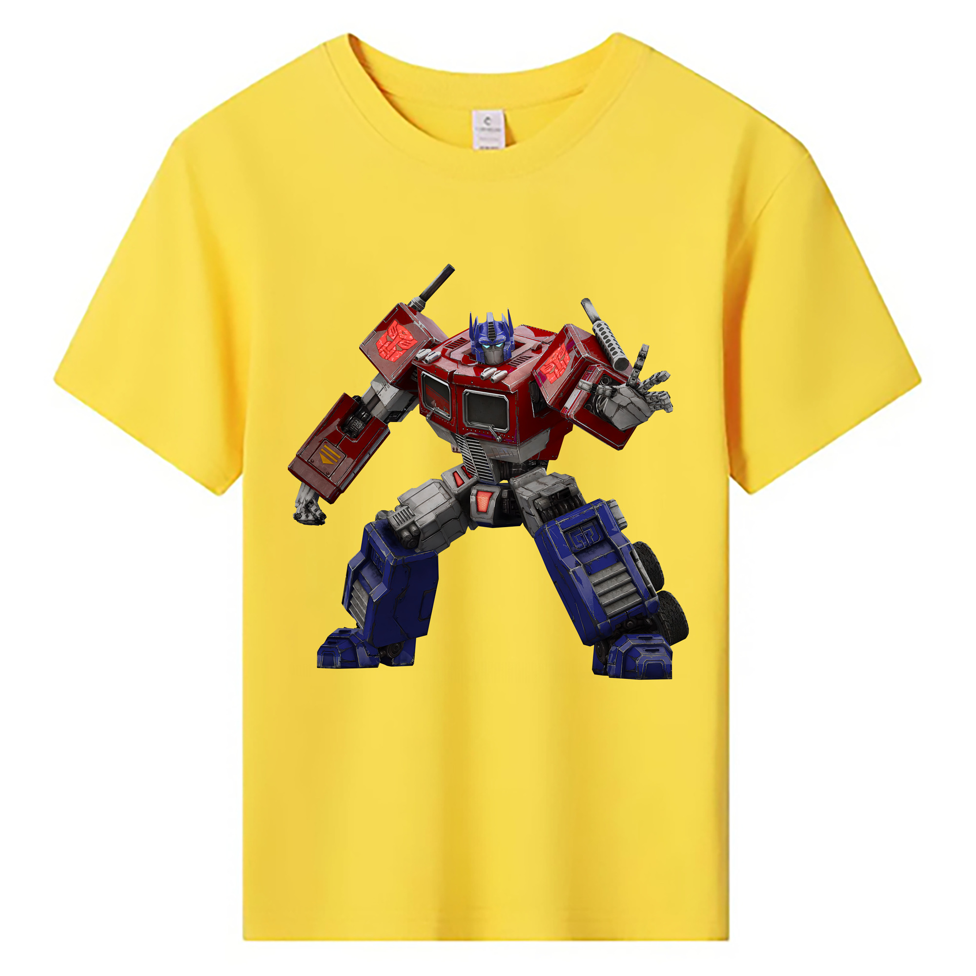 （画像用） Transformers トランスフォーマー 綿100％キッズTシャツ（フロントプリント）