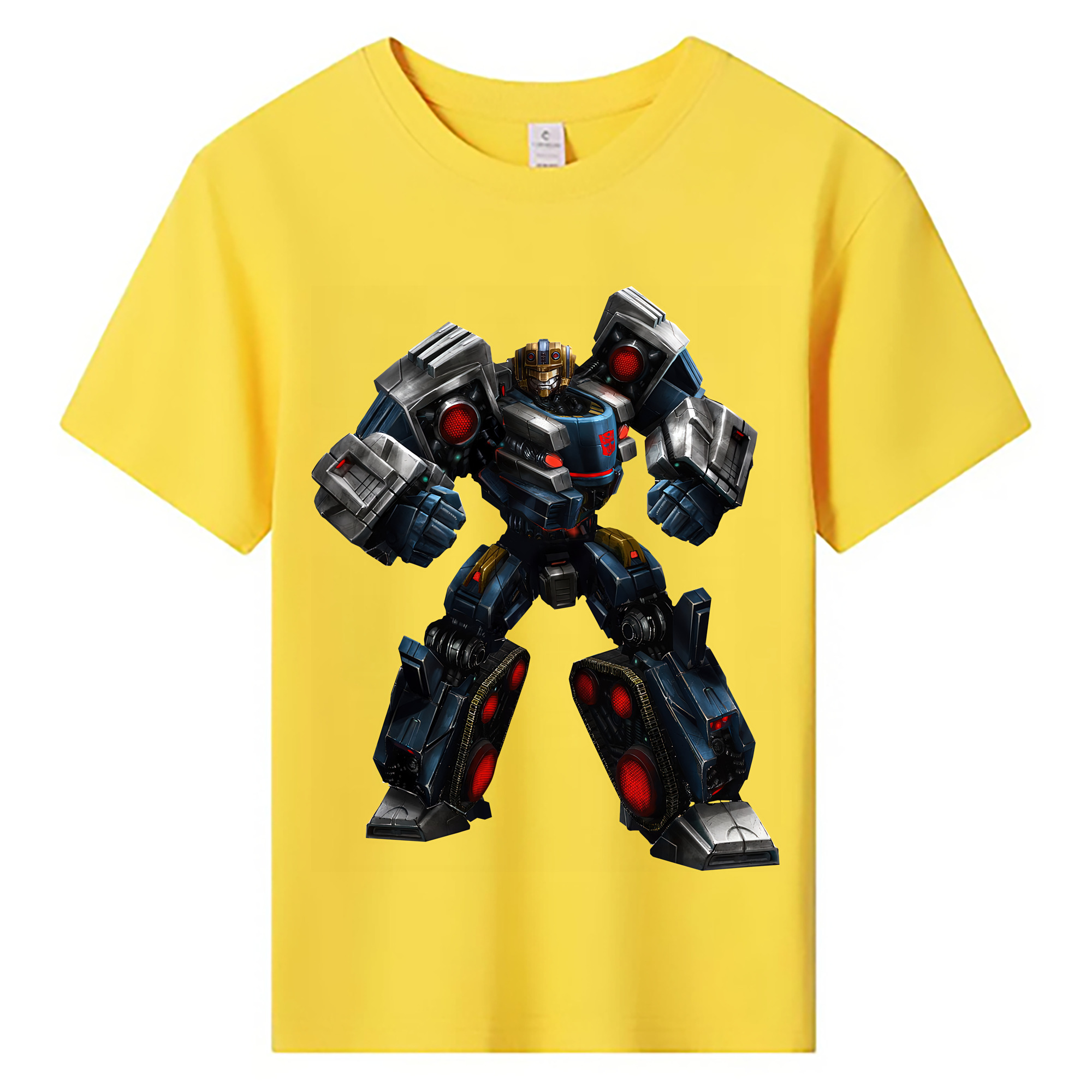 （画像用） Transformers トランスフォーマー 綿100％キッズTシャツ（フロントプリント）