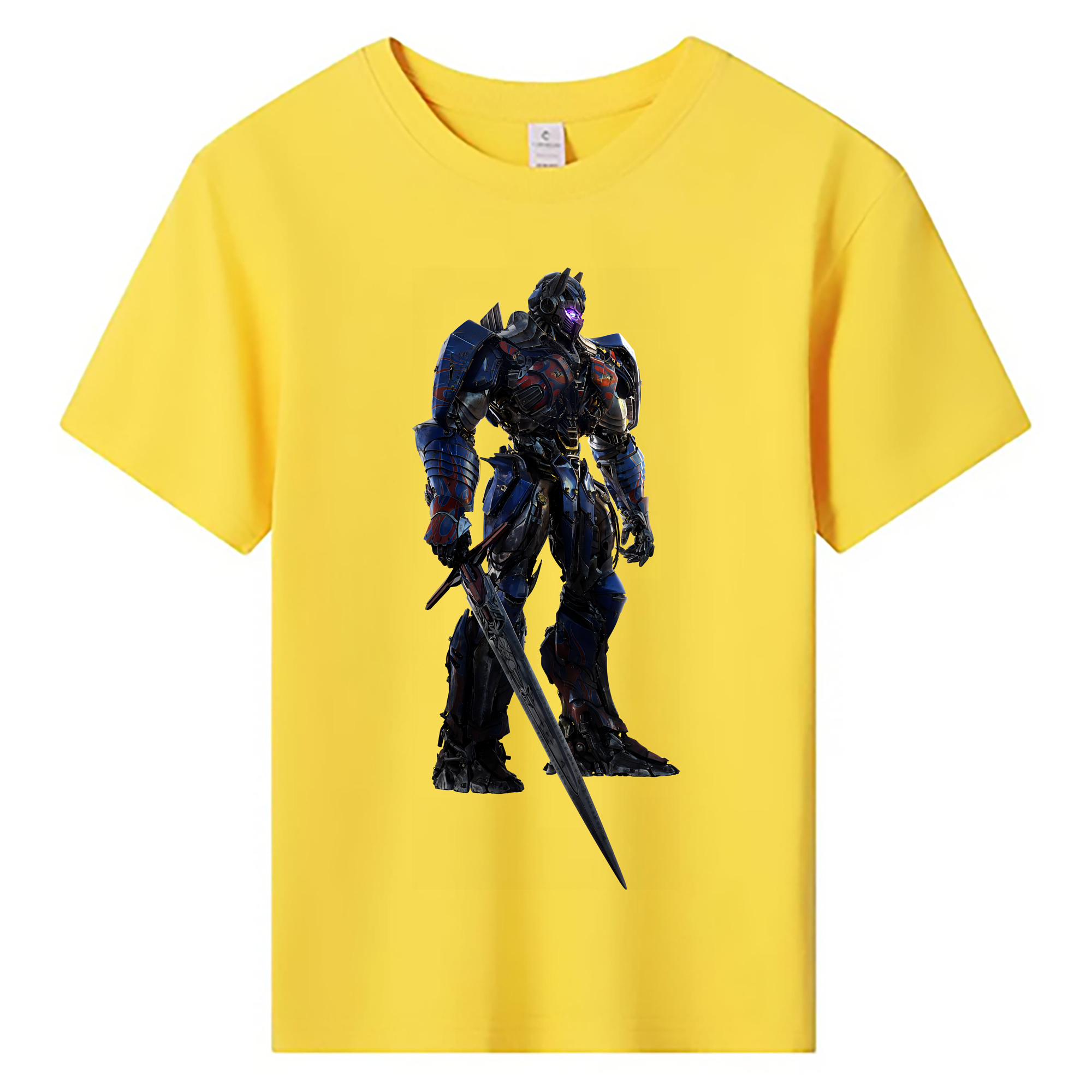 （画像用） Transformers トランスフォーマー 綿100％キッズTシャツ（フロントプリント）