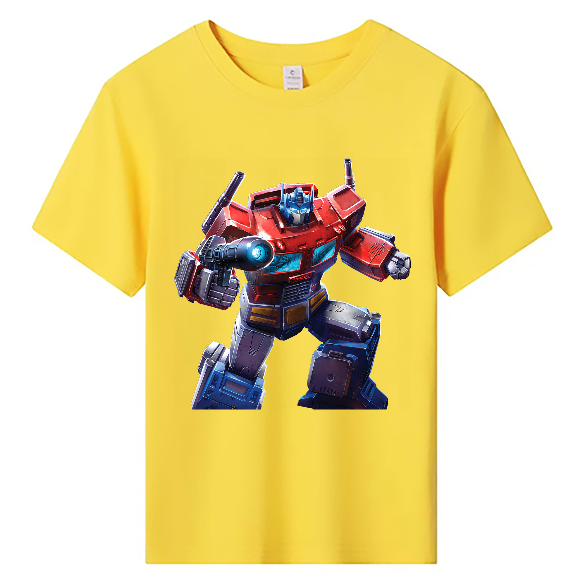 （画像用） Transformers トランスフォーマー 綿100％キッズTシャツ（フロントプリント）