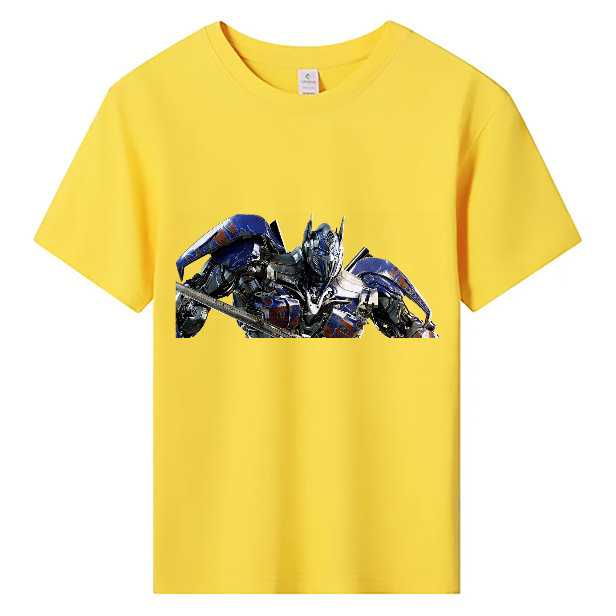 （画像用） Transformers トランスフォーマー 綿100％キッズTシャツ（フロントプリント）