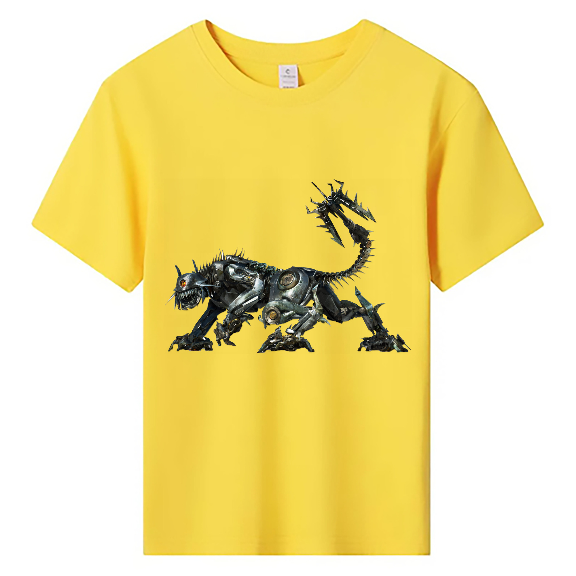 （画像用） Transformers トランスフォーマー 綿100％キッズTシャツ（フロントプリント）