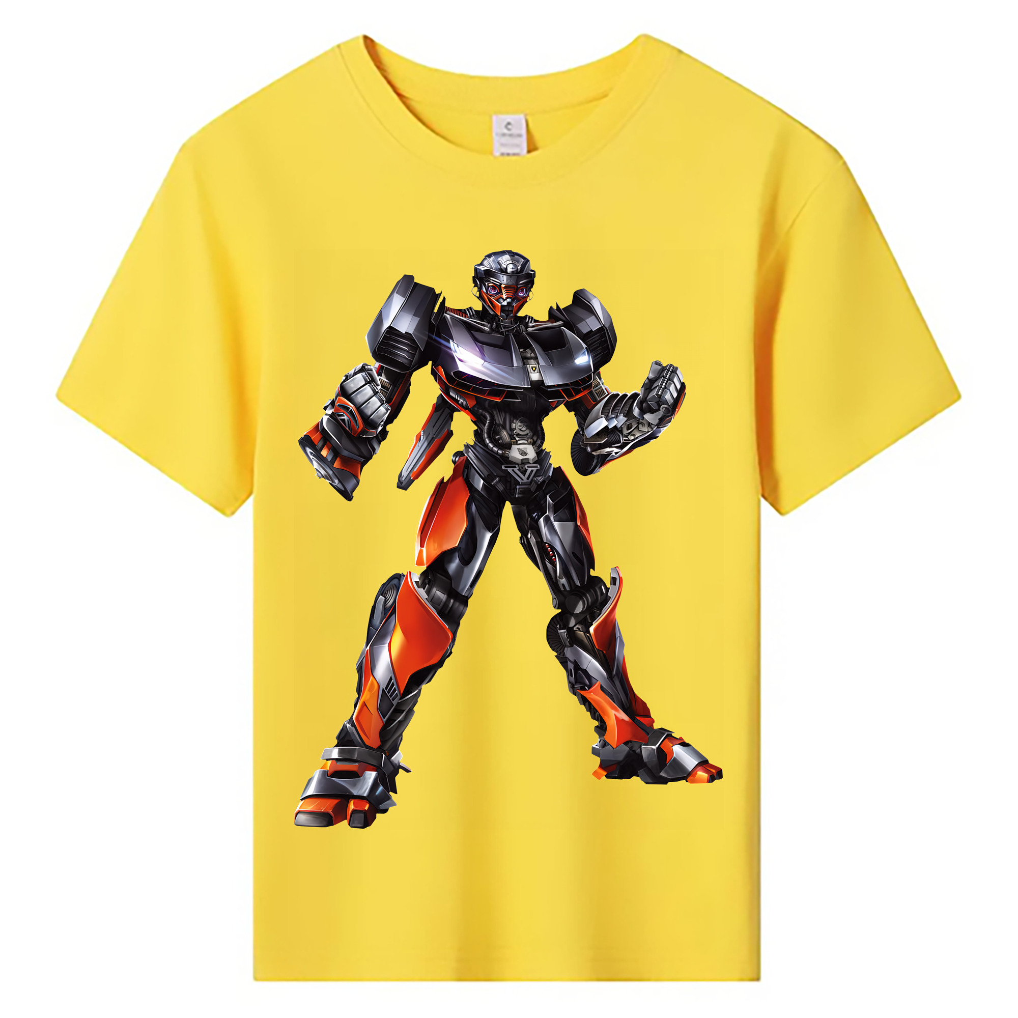 （画像用） Transformers トランスフォーマー 綿100％キッズTシャツ（フロントプリント）