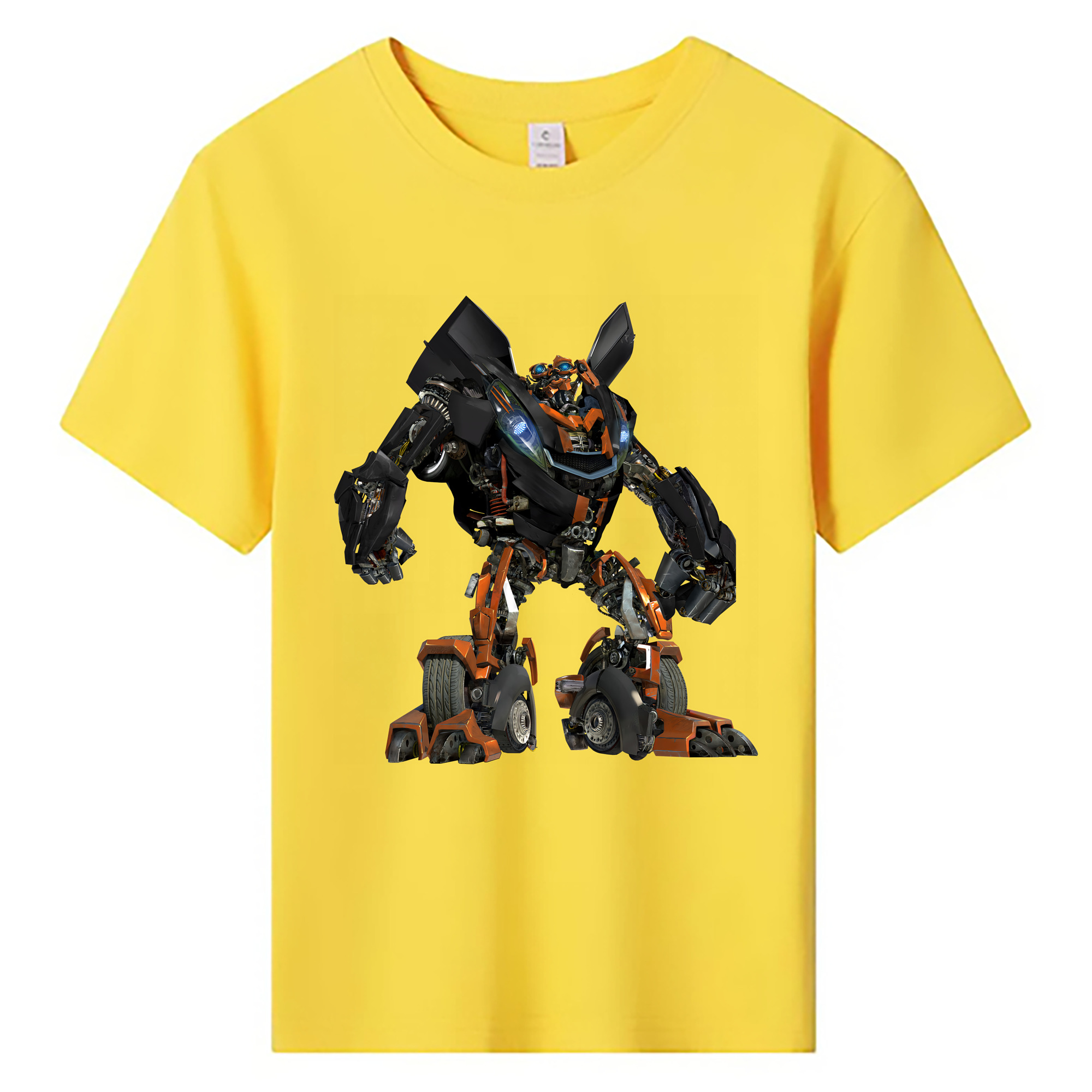 （画像用） Transformers トランスフォーマー 綿100％キッズTシャツ（フロントプリント）