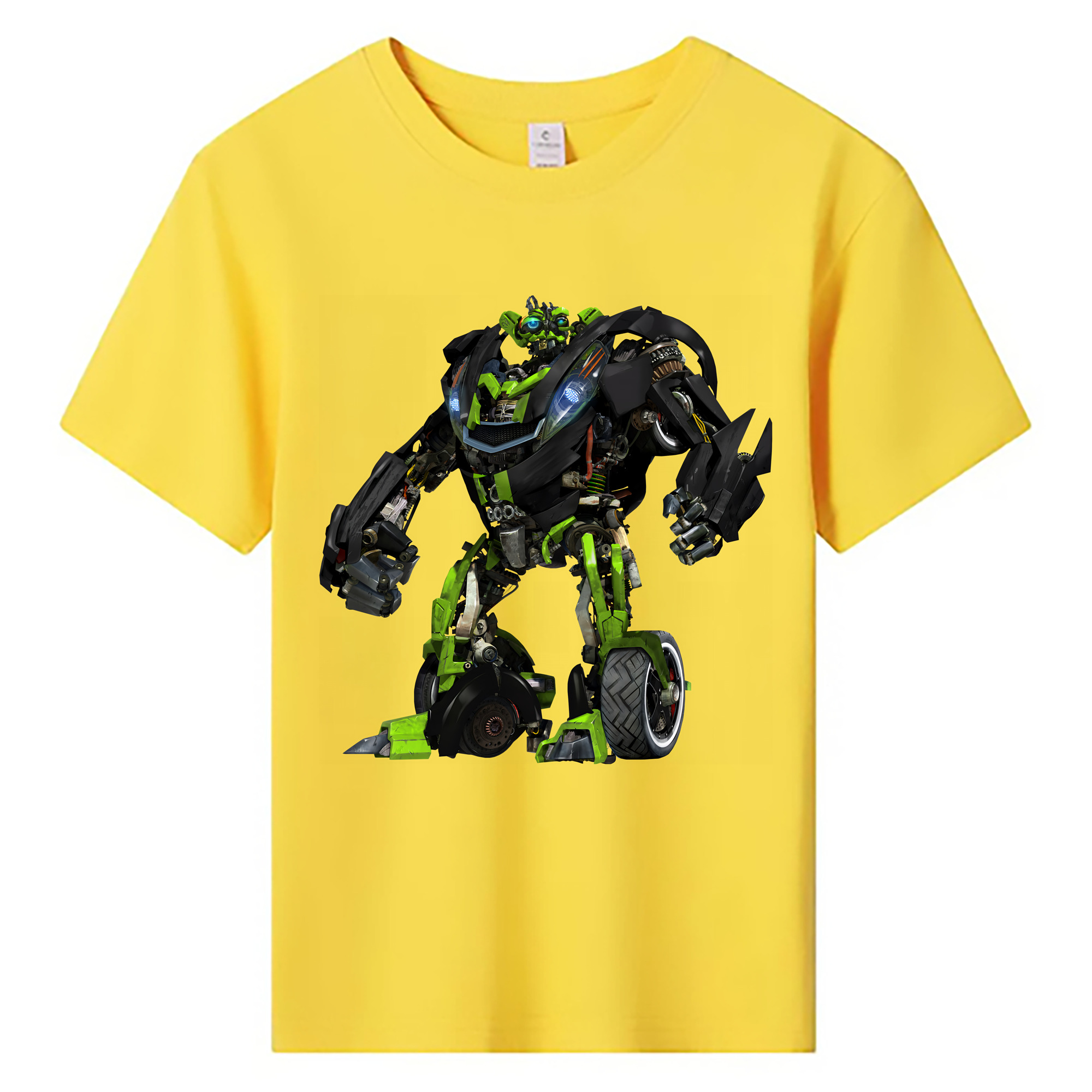 （画像用） Transformers トランスフォーマー 綿100％キッズTシャツ（フロントプリント）
