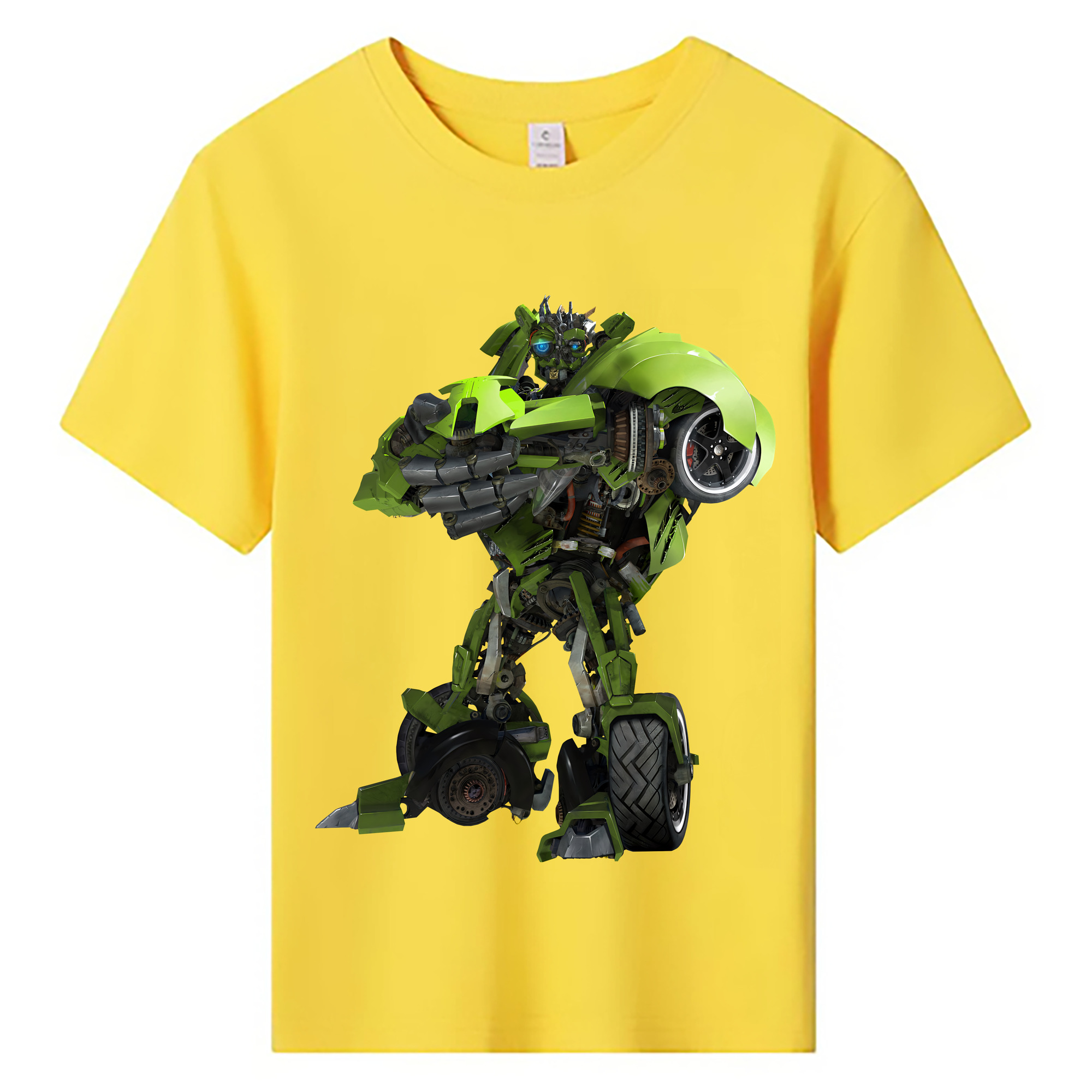 （画像用） Transformers トランスフォーマー 綿100％キッズTシャツ（フロントプリント）